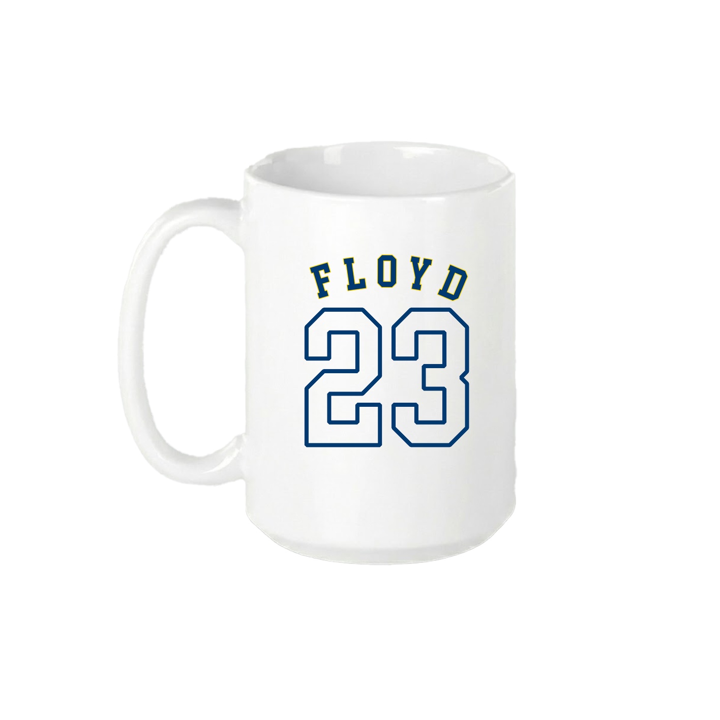 15oz Coffee Mug — Shirsey Arch in White