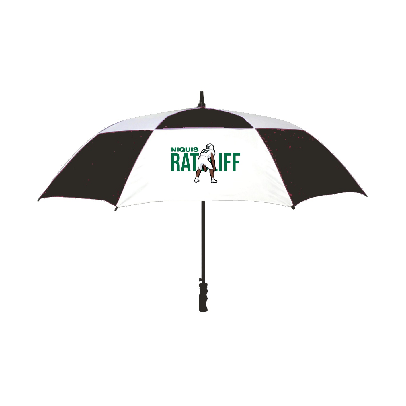 Golf Umbrella — Player Name in Black