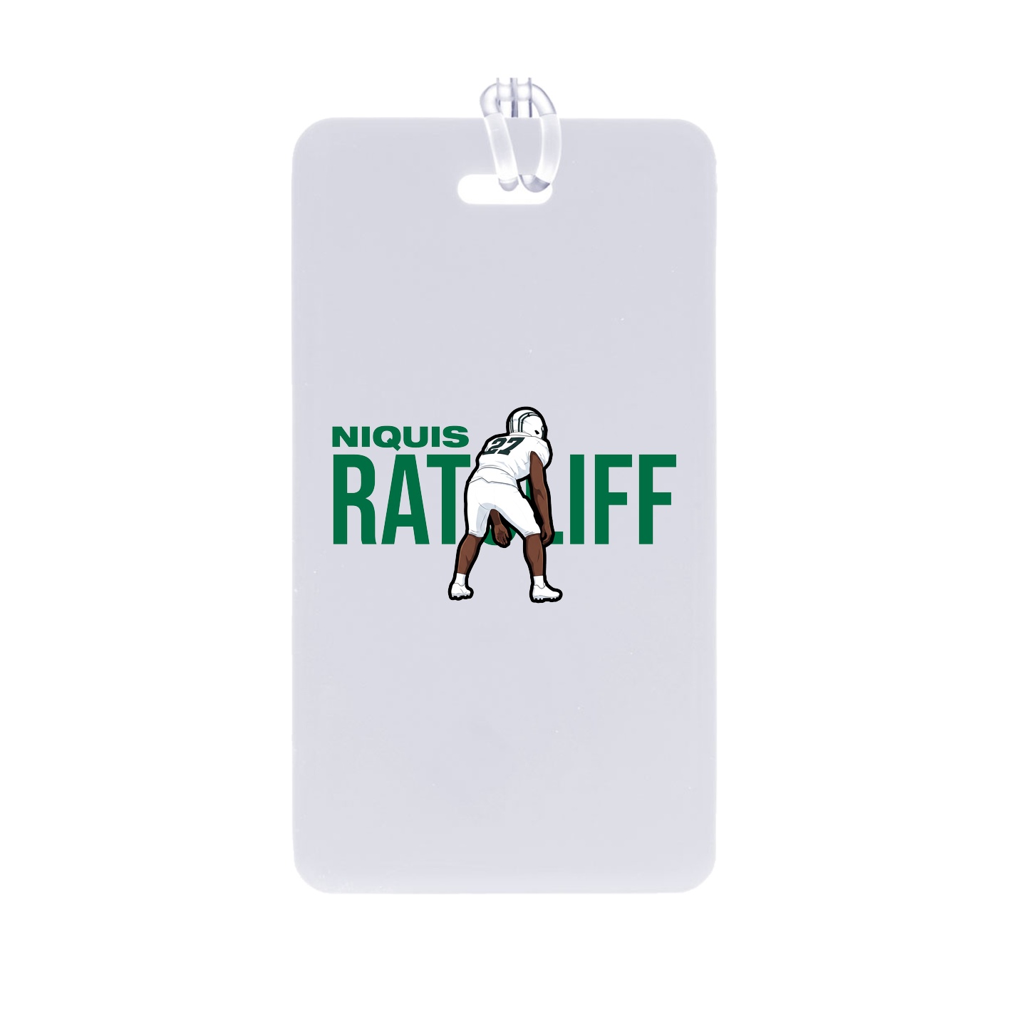 Bag Tag — Player Name in Classic