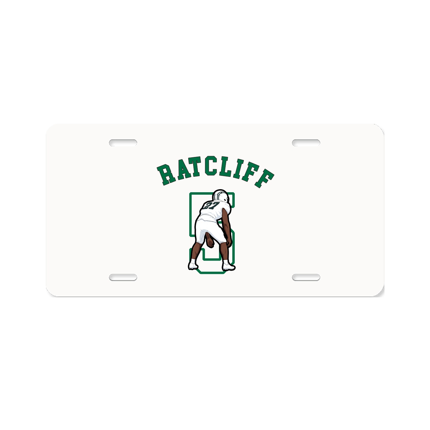 License Plate — Shirsey Arch in Classic