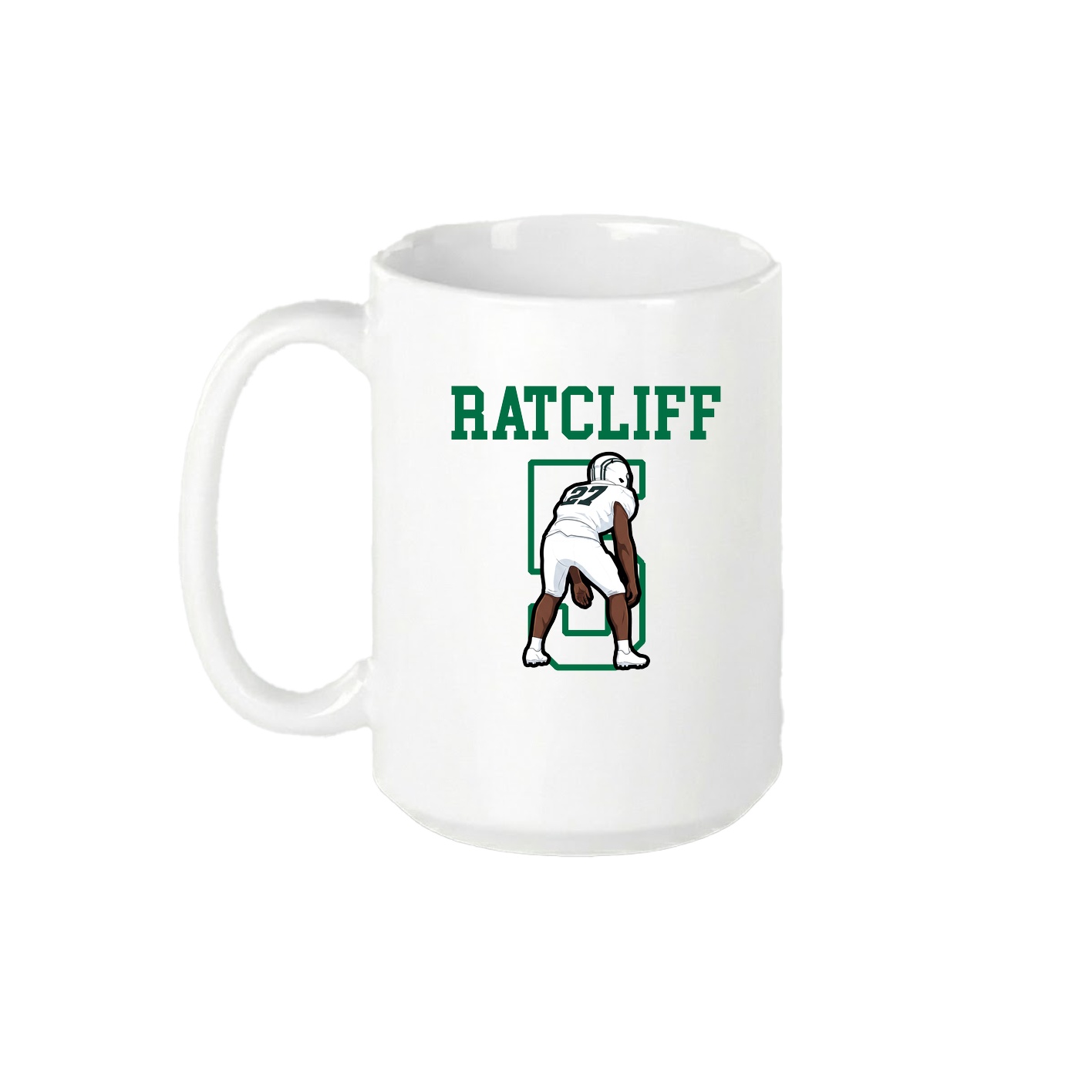 15oz Coffee Mug — Shirsey in White