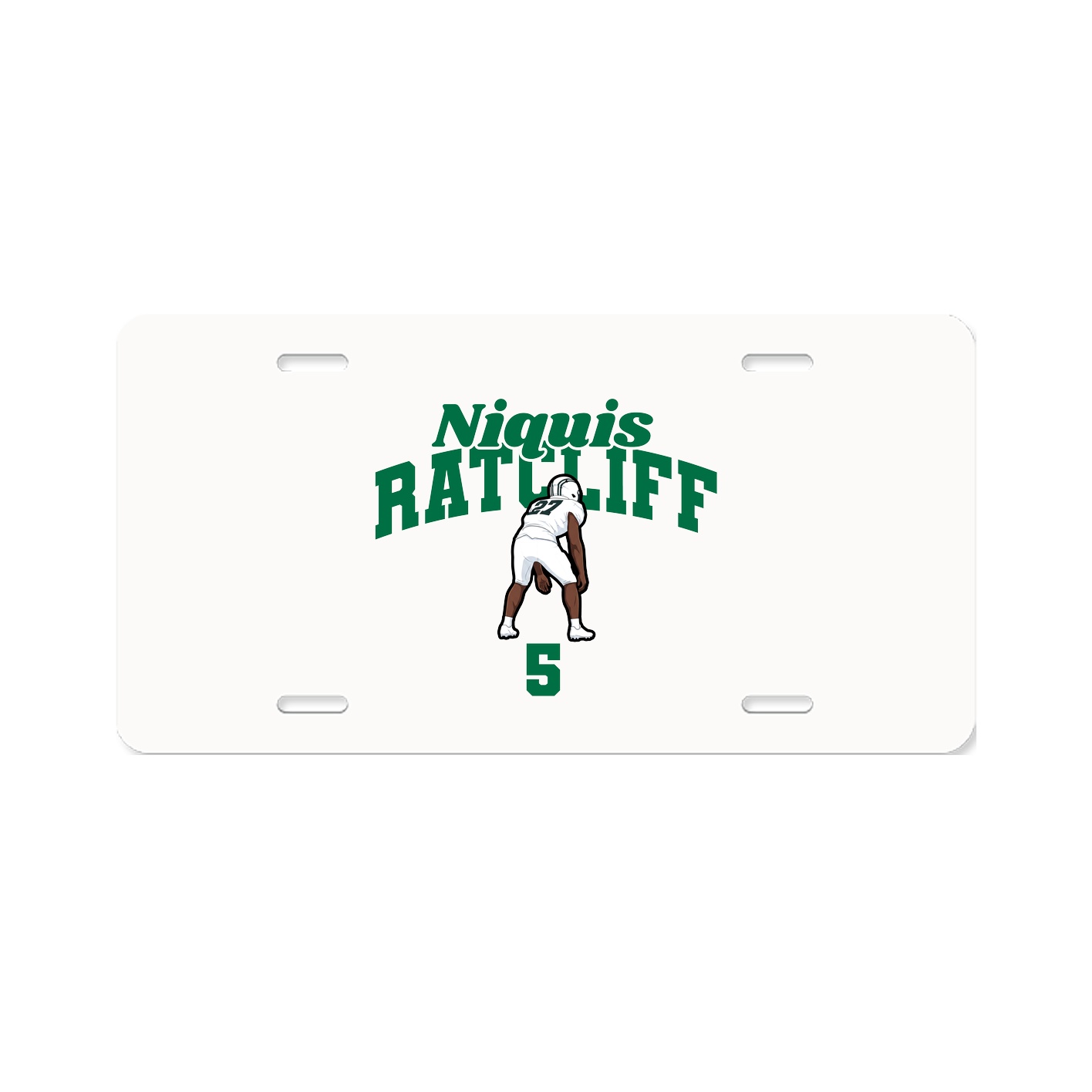 License Plate — Signature Arch in Classic