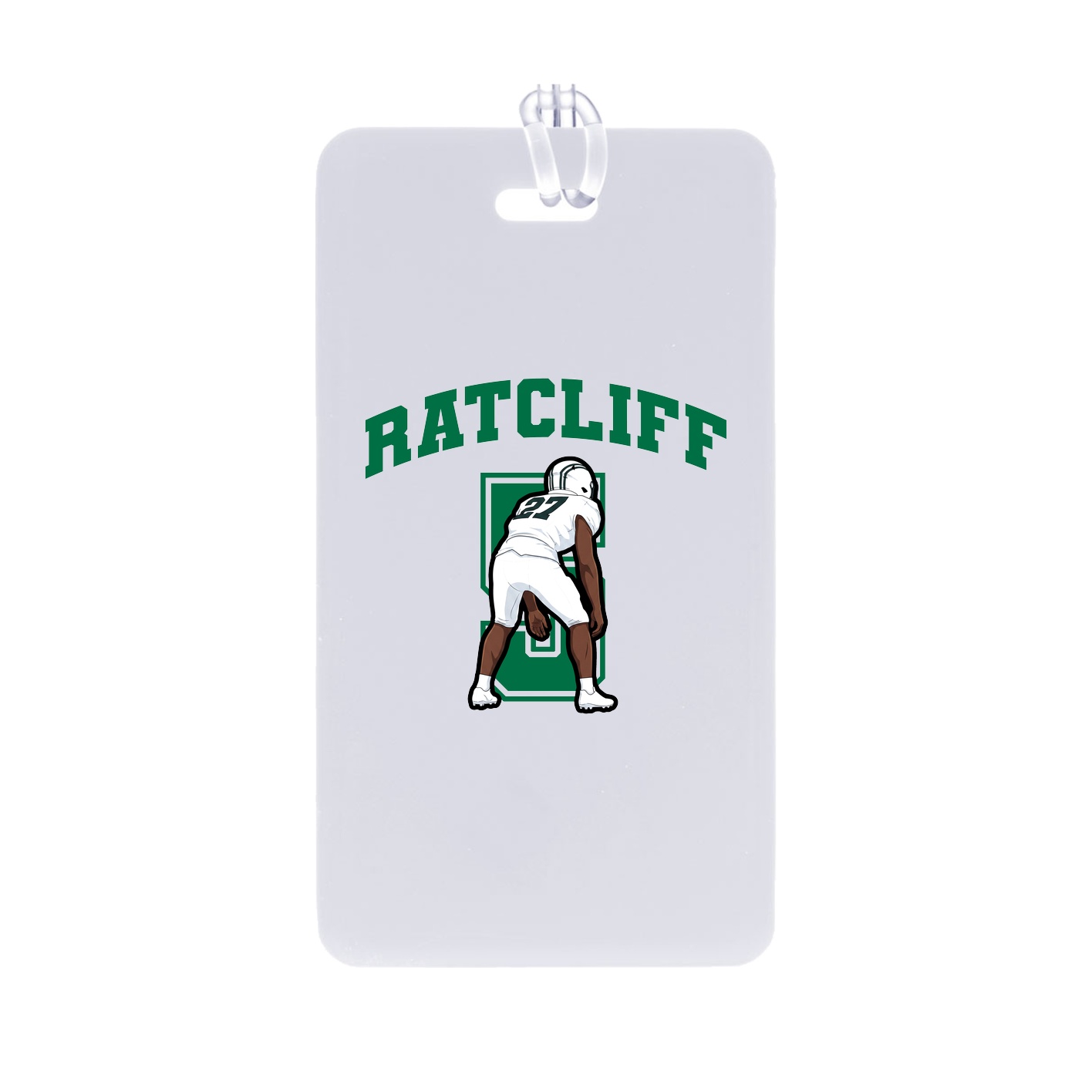 Bag Tag — Number in Classic