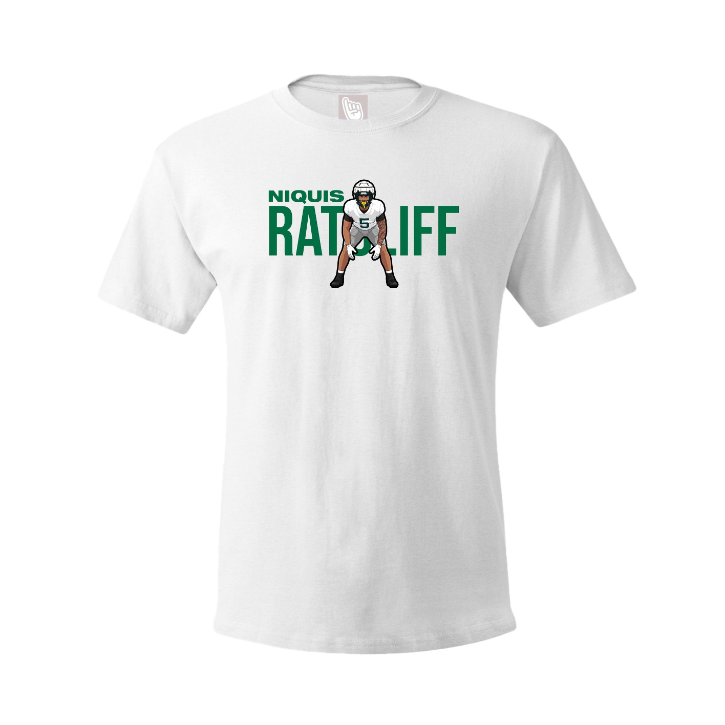 Tee — Player Name in White