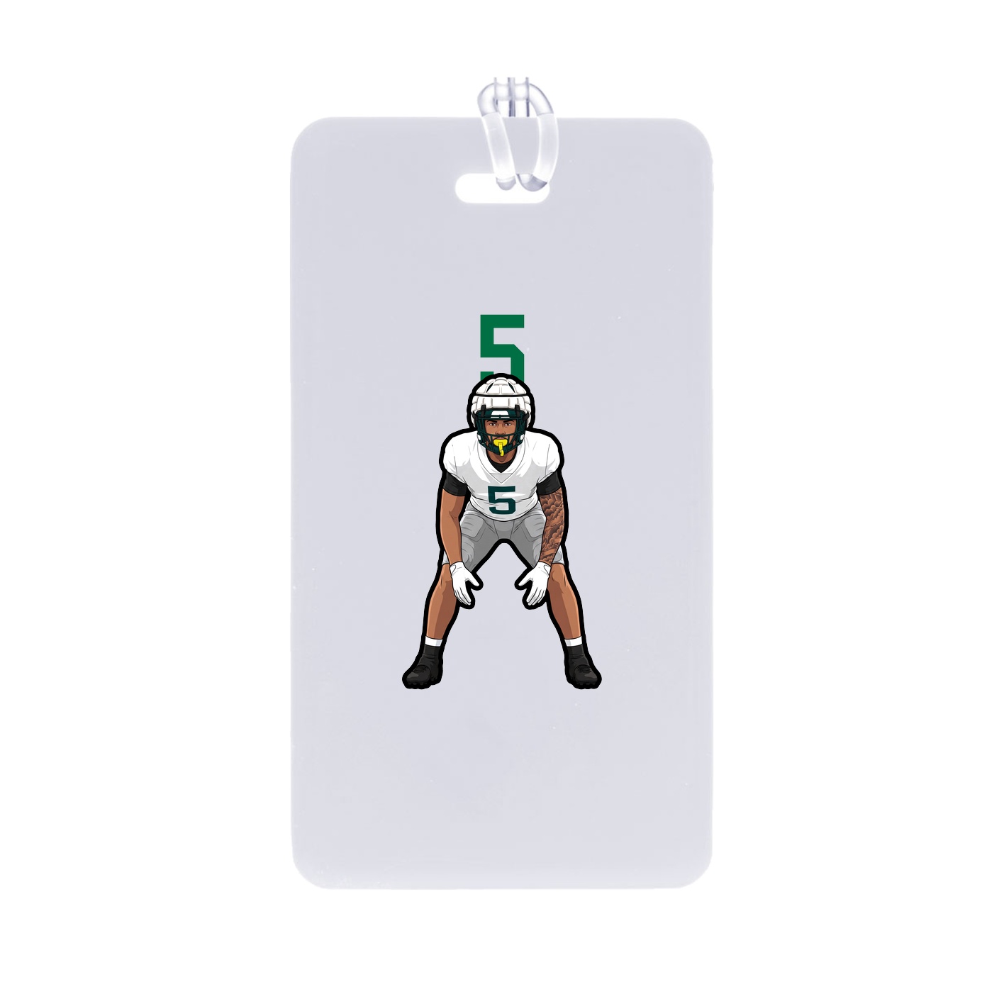 Bag Tag — Number Top in Classic