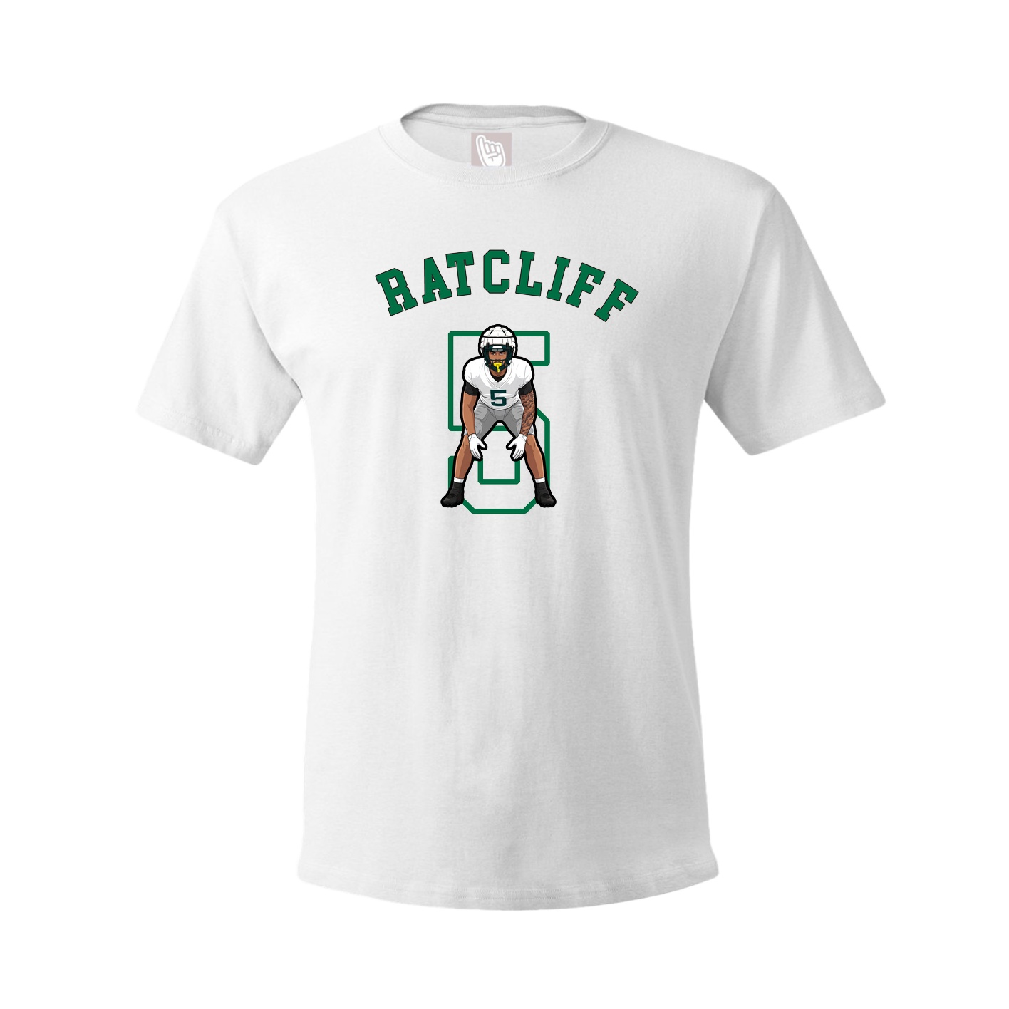 Youth Tee — Shirsey Arch in White