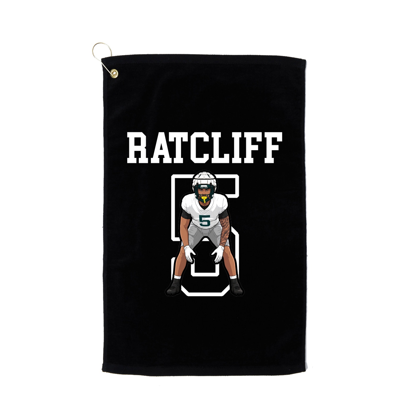 Golf Towel — Shirsey in Black