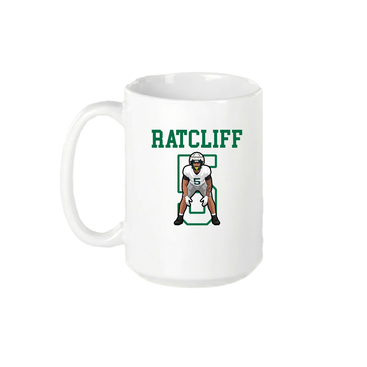 15oz Coffee Mug — Shirsey in White