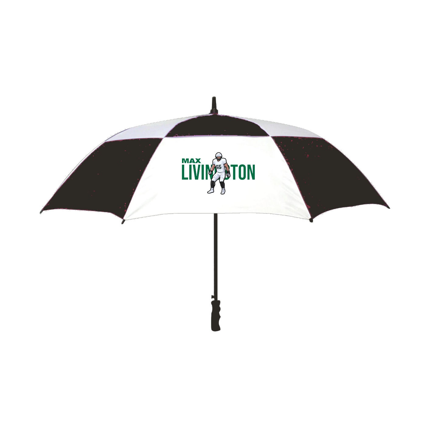 Golf Umbrella — Player Name in Black