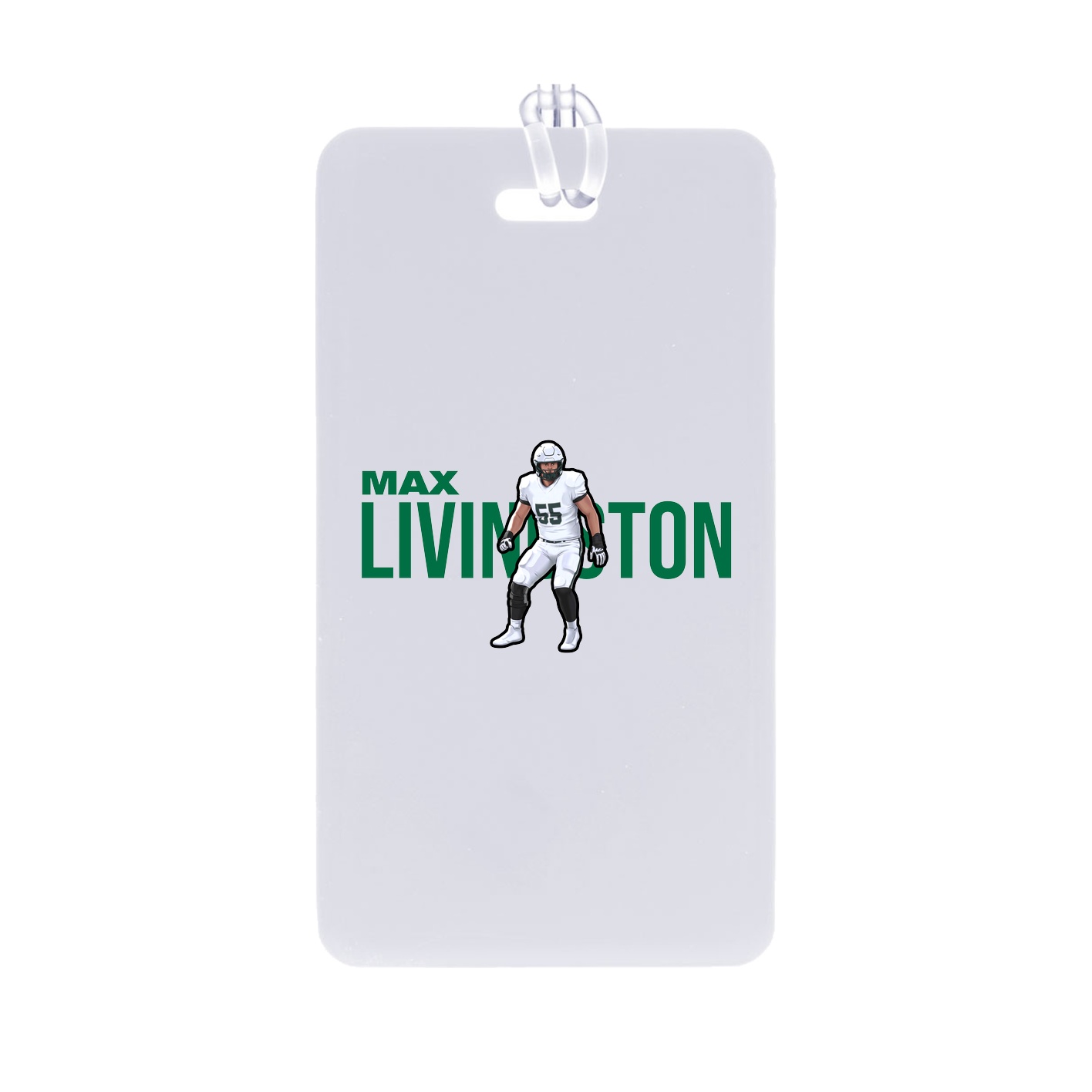 Bag Tag — Player Name in Classic