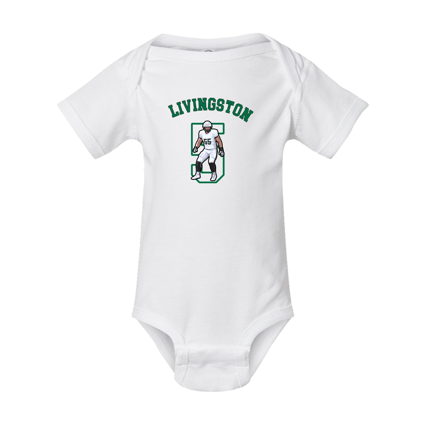 Baby Onesie — Shirsey Arch in White