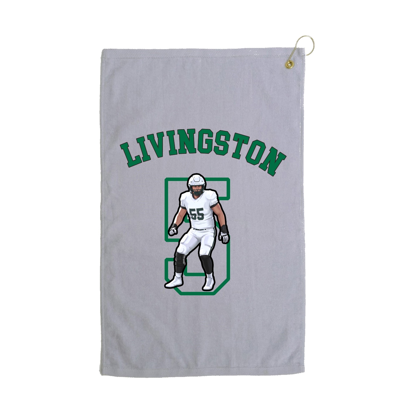Golf Towel — Shirsey Arch in Grey