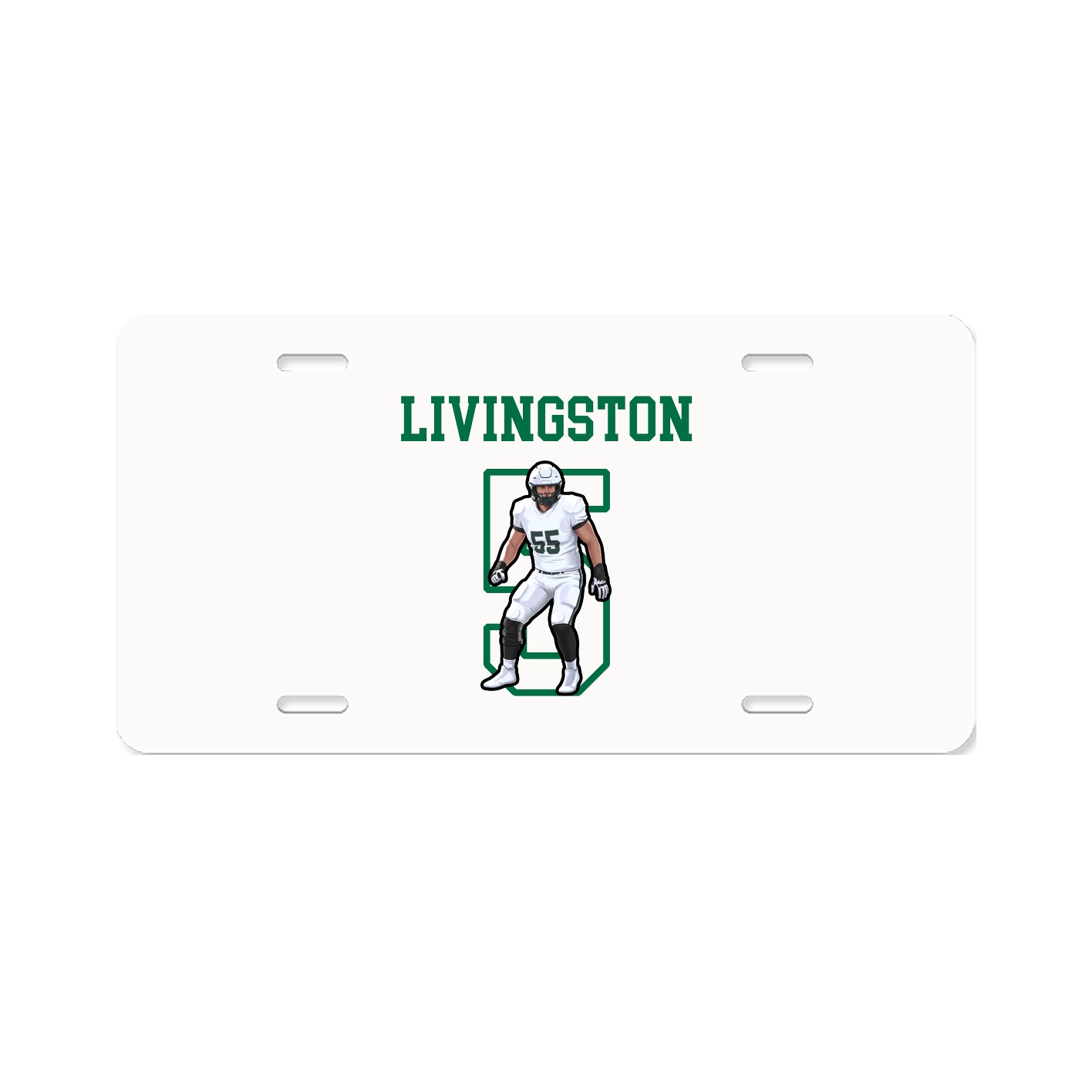 License Plate — Shirsey in Classic