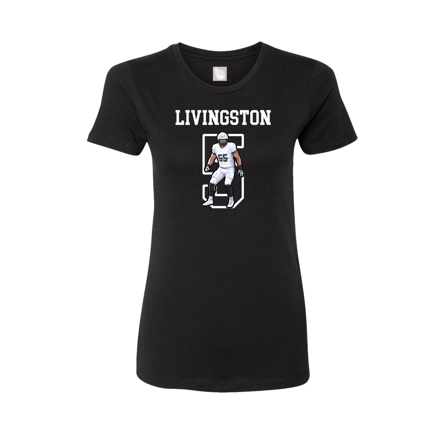 Fitted Women's Tee — Shirsey in Black