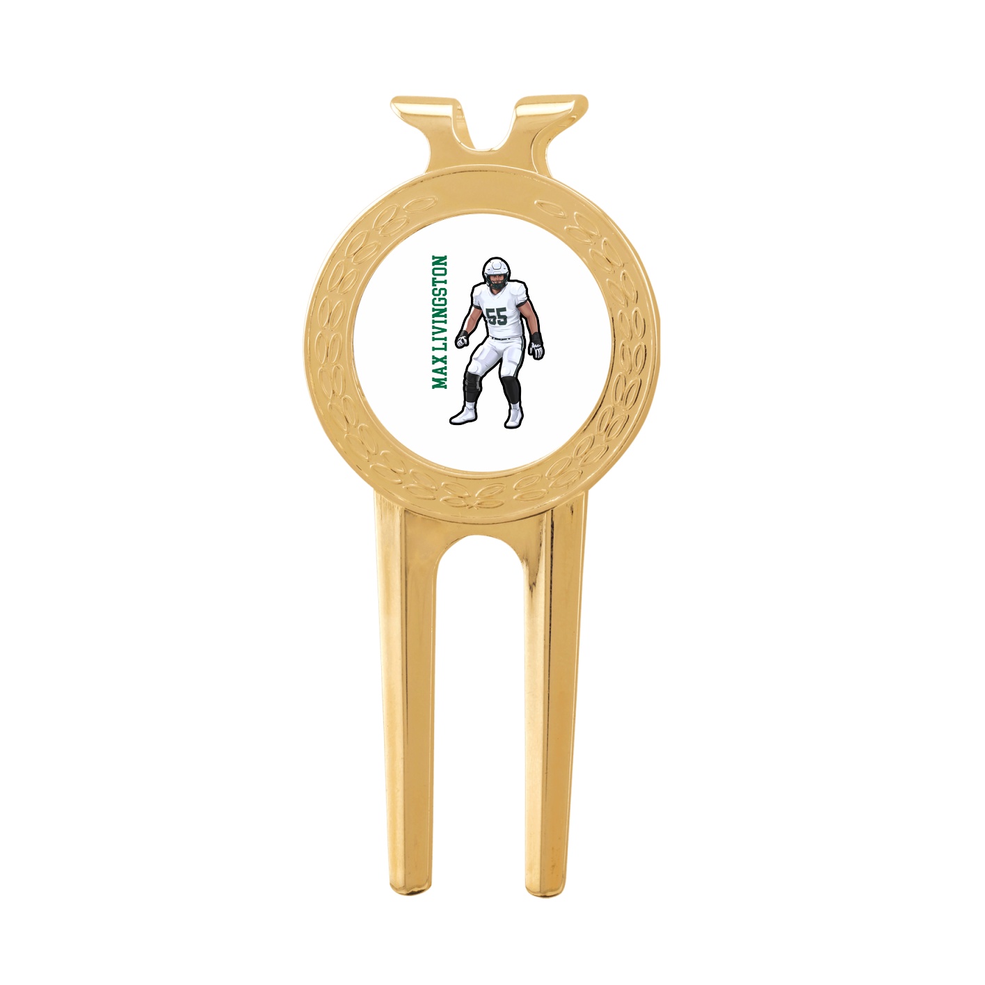 Divot Tool with Ball Marker — Name Vertical in Classic