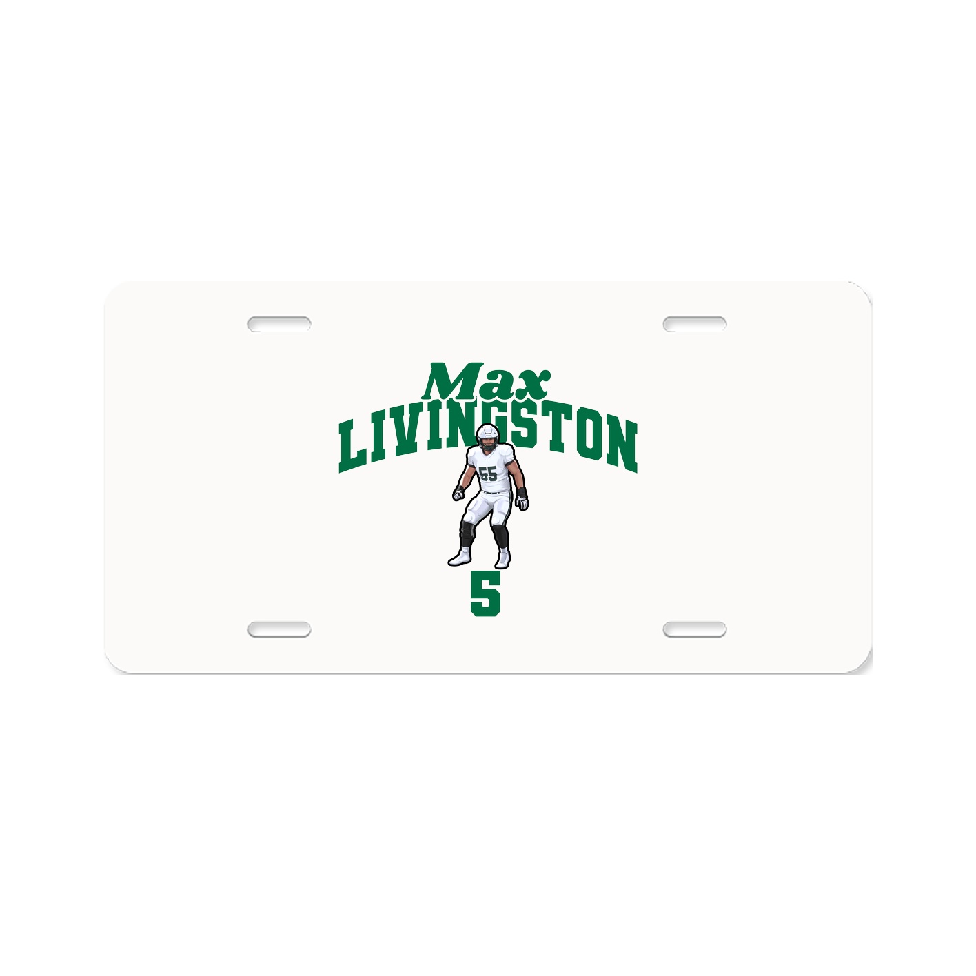 License Plate — Signature Arch in Classic