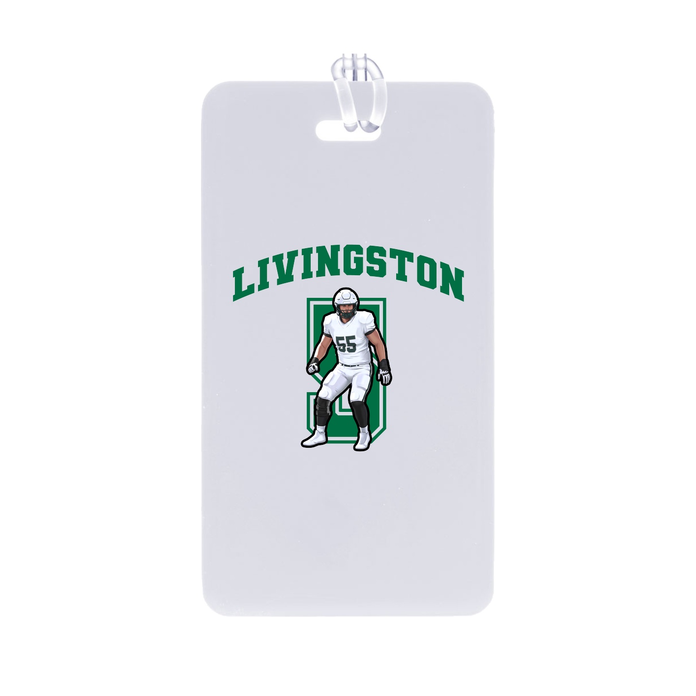 Bag Tag — Number in Classic
