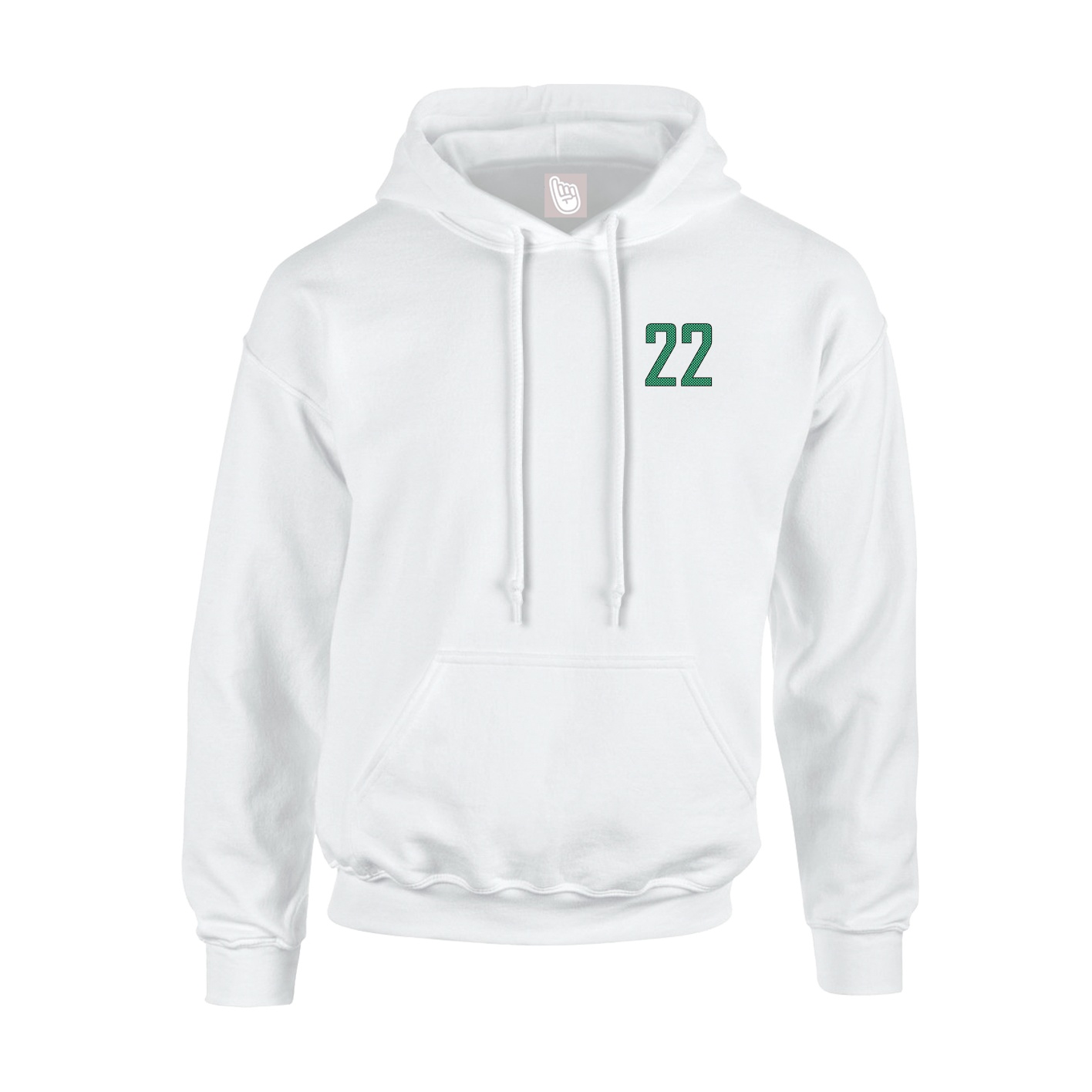 Youth Hoodie — Front Shirsy in White