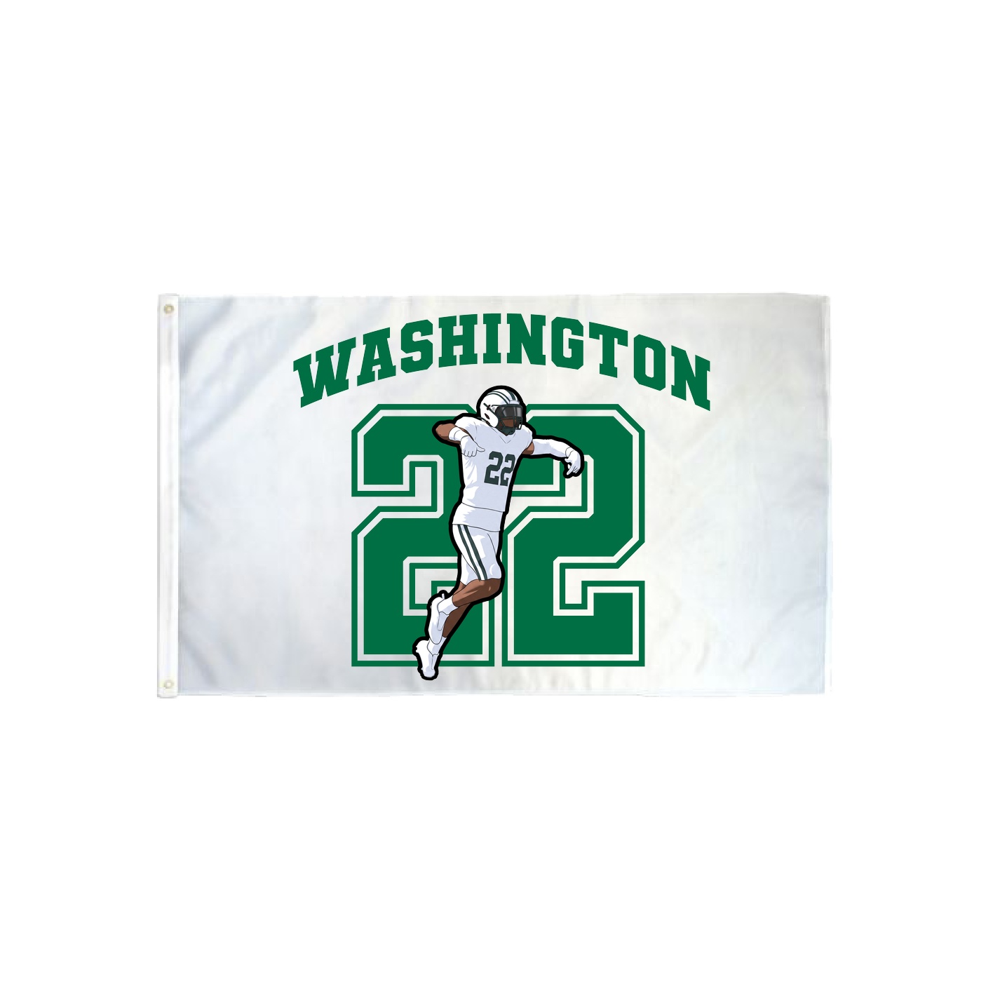 3x5 Flag — Number in Classic