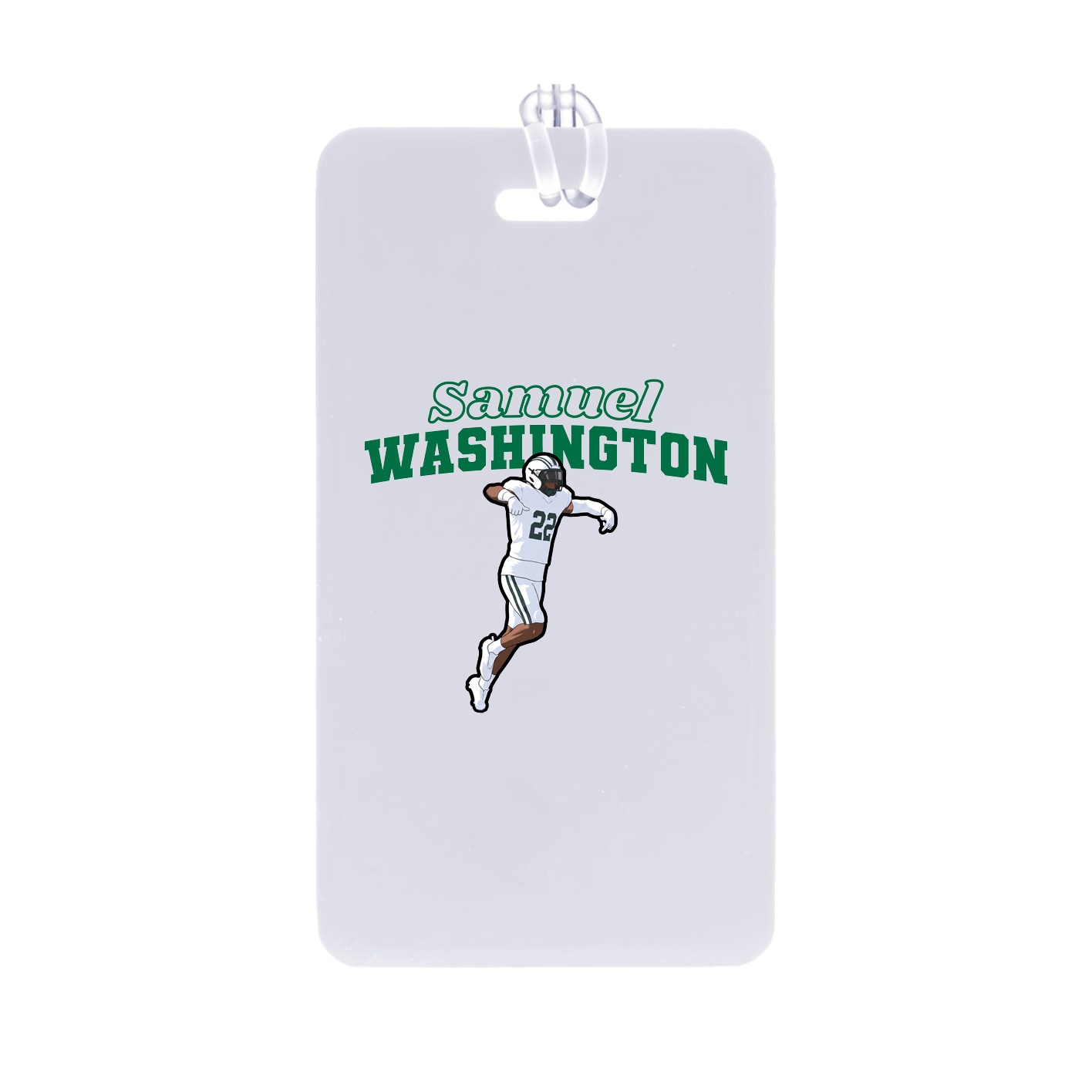 Bag Tag — Name Arch in Classic