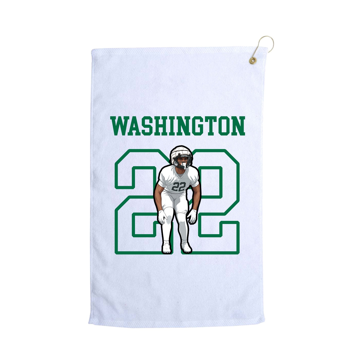 Golf Towel — Shirsey in White