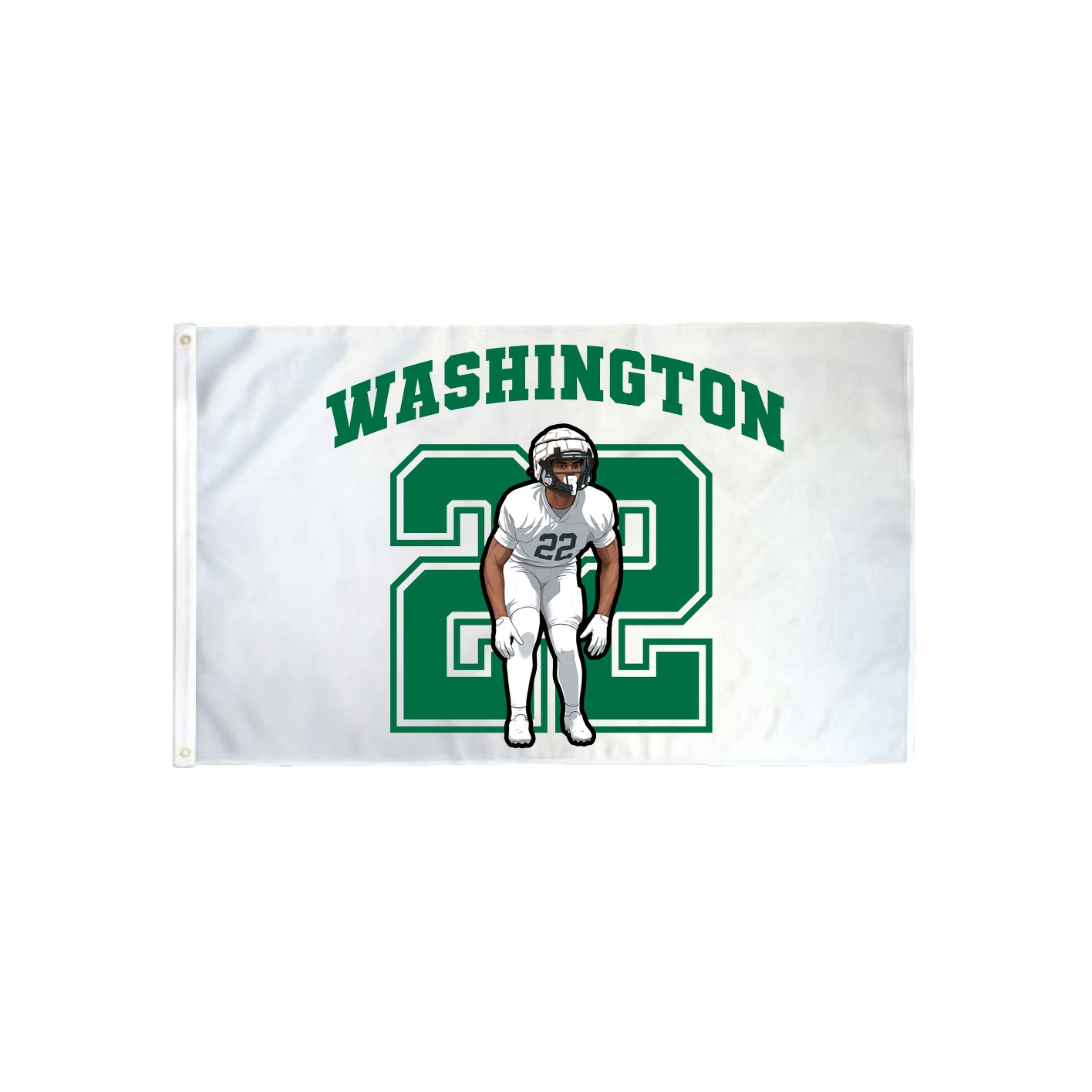 3x5 Flag — Number in Classic