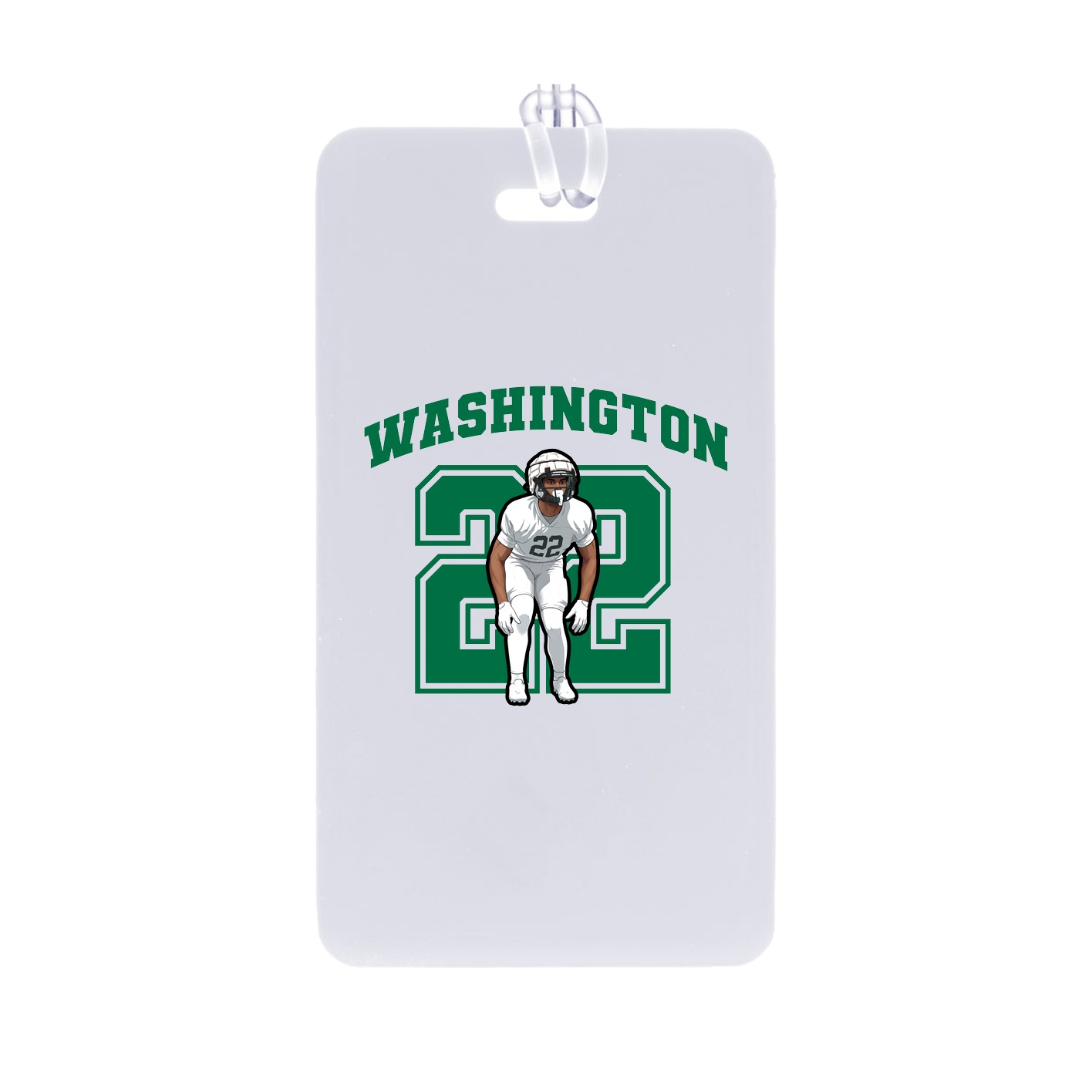 Bag Tag — Number in Classic