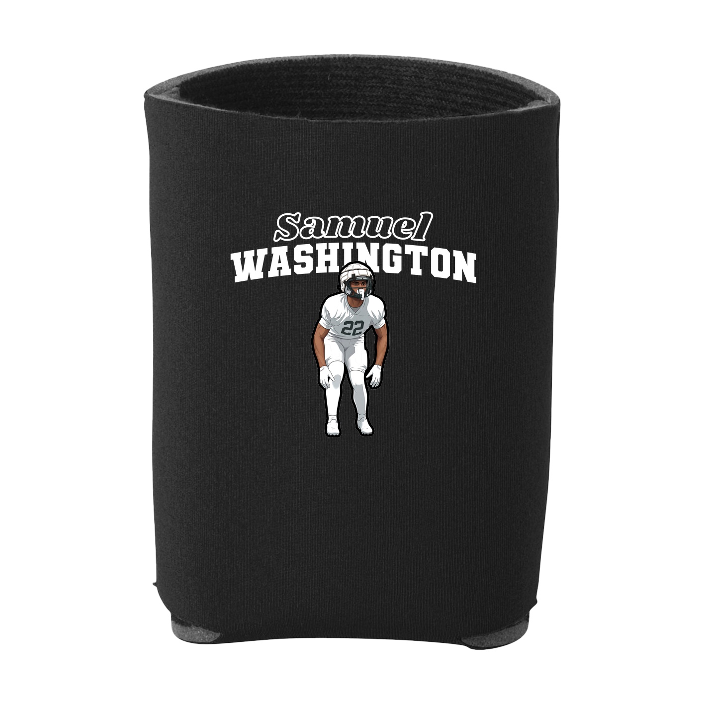 Can Holder — Name Arch in Black