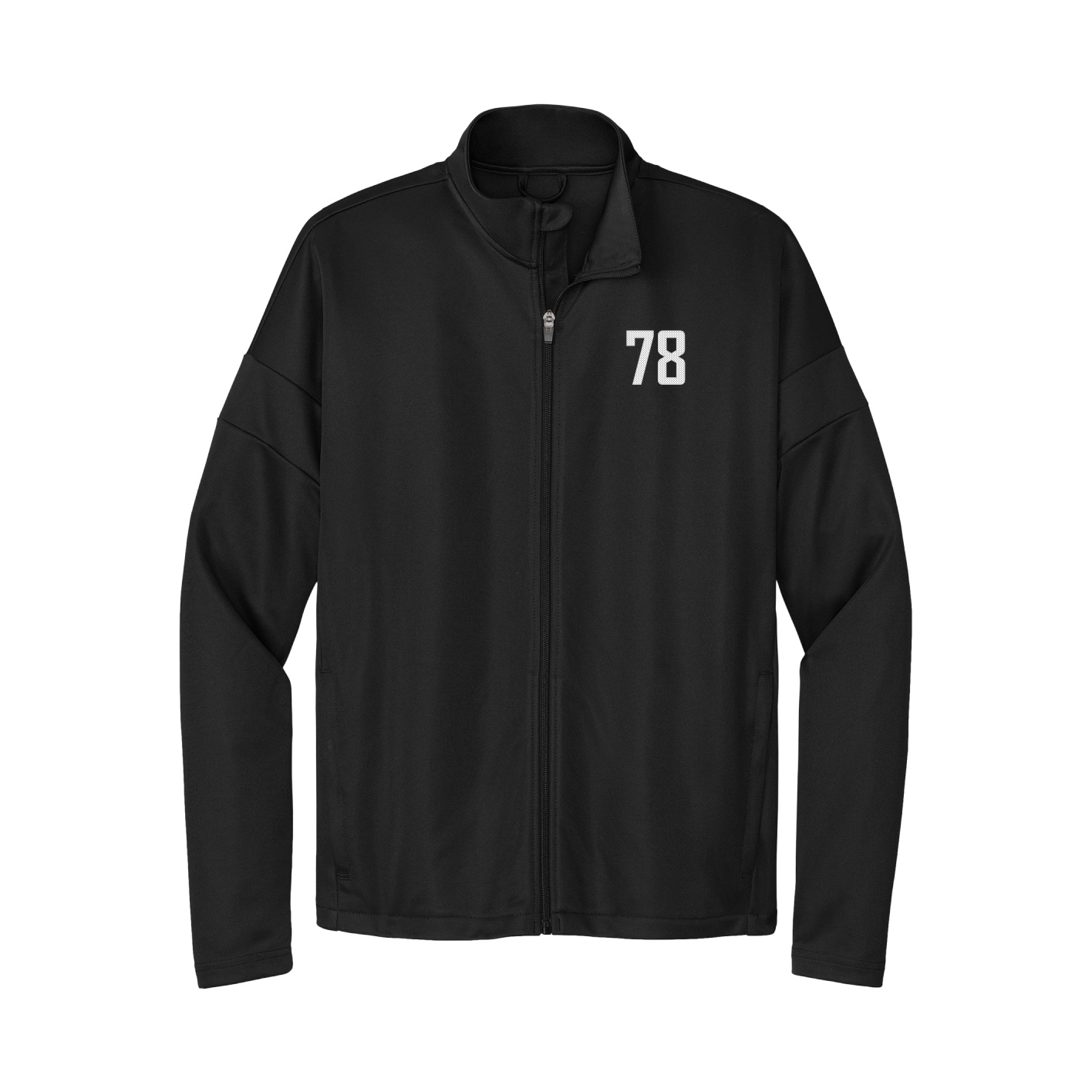 Team Travel Full-Zip Jacket — Front Shirsy in Black