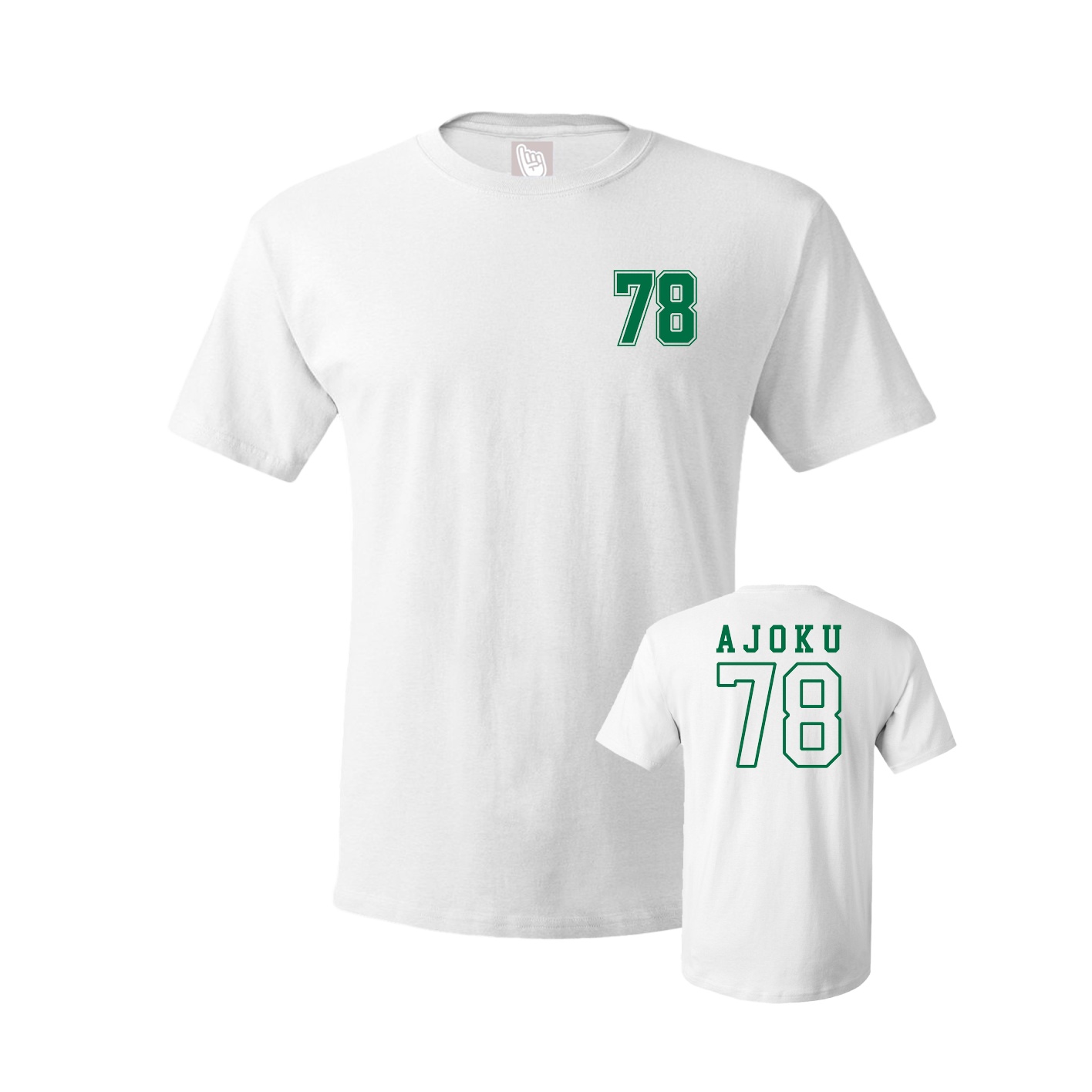 Youth Tee — Chest Back in White
