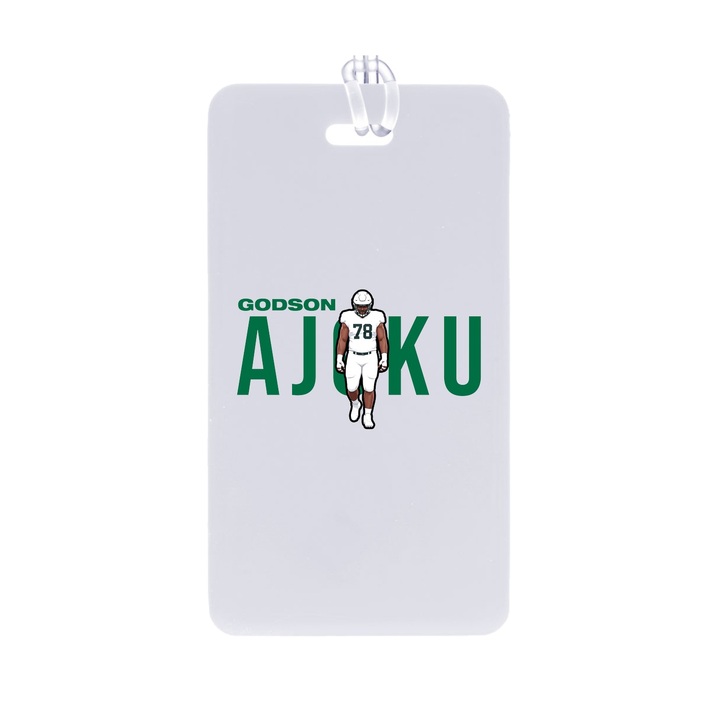 Bag Tag — Player Name in Classic