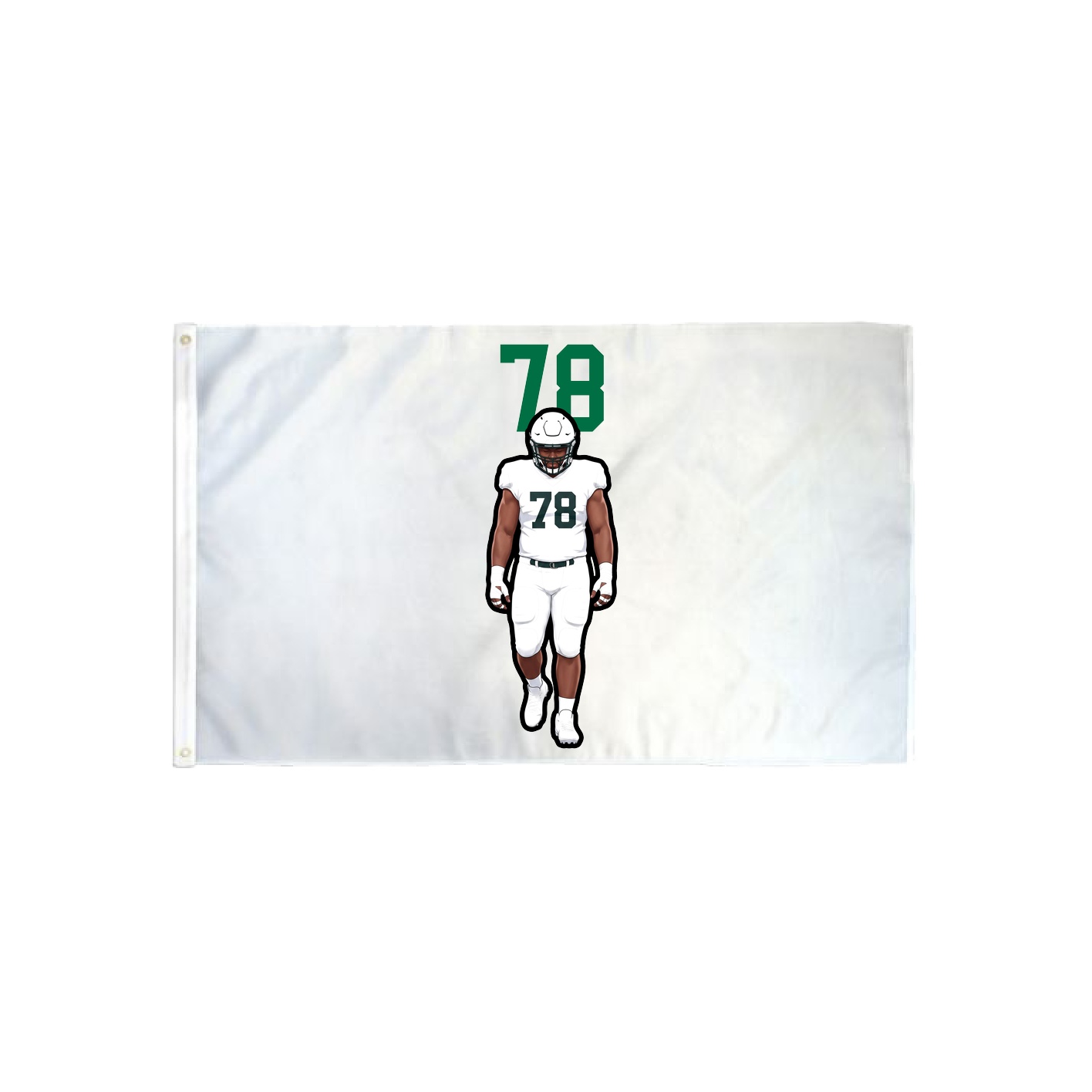 3x5 Flag — Number Top in Classic