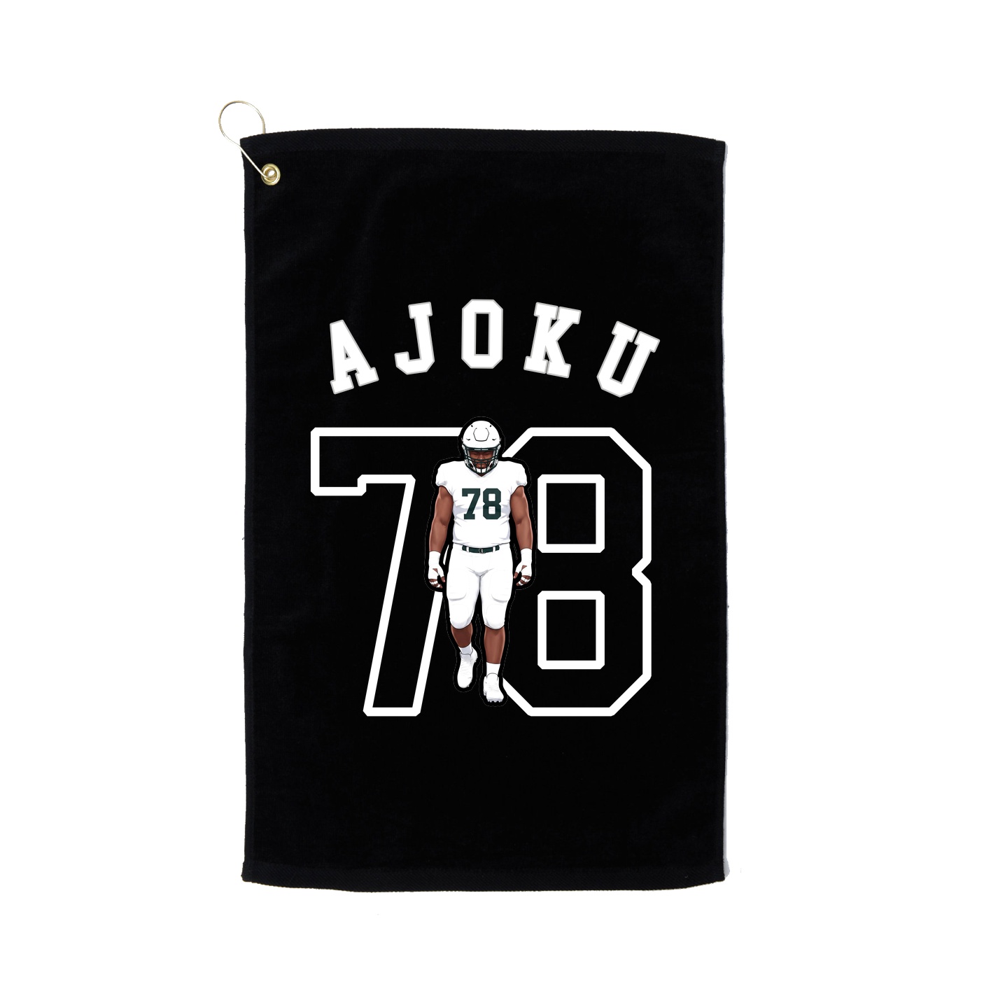 Golf Towel — Shirsey Arch in Black