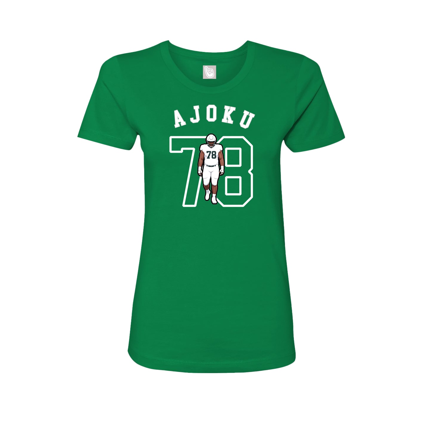 Fitted Women's Tee — Shirsey Arch in Green