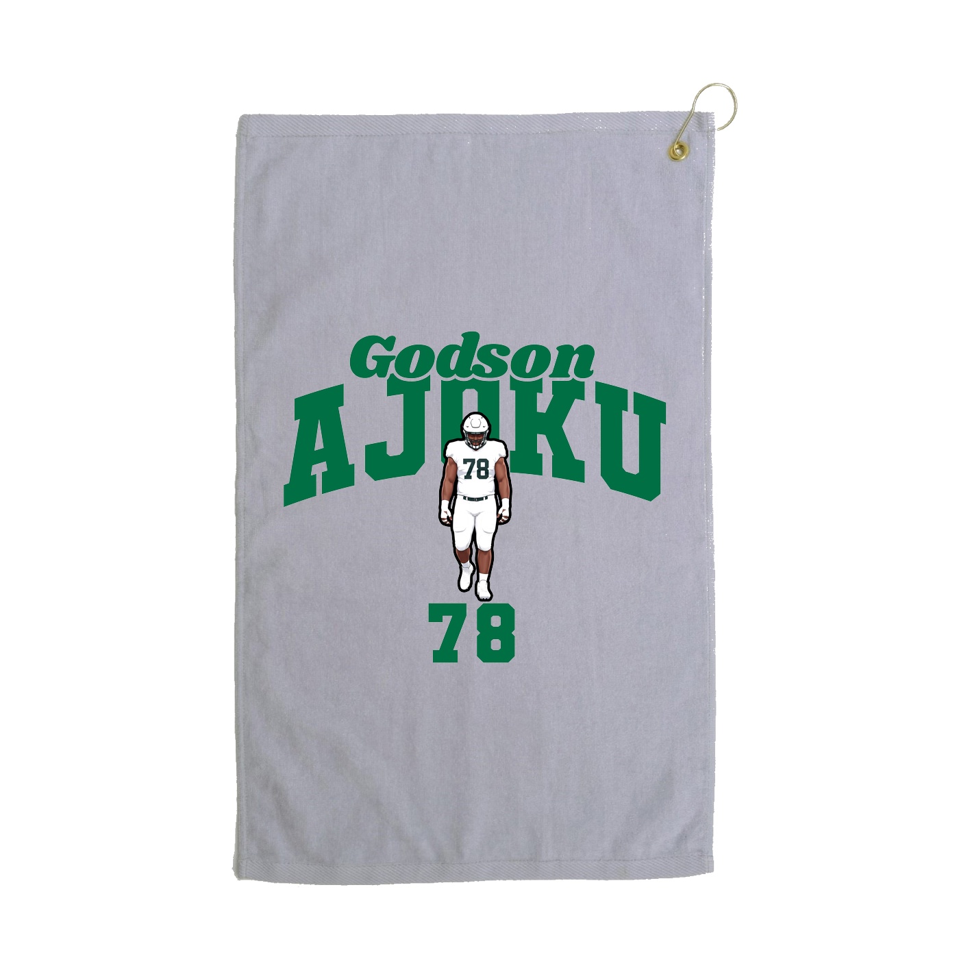 Golf Towel — Signature Arch in Grey