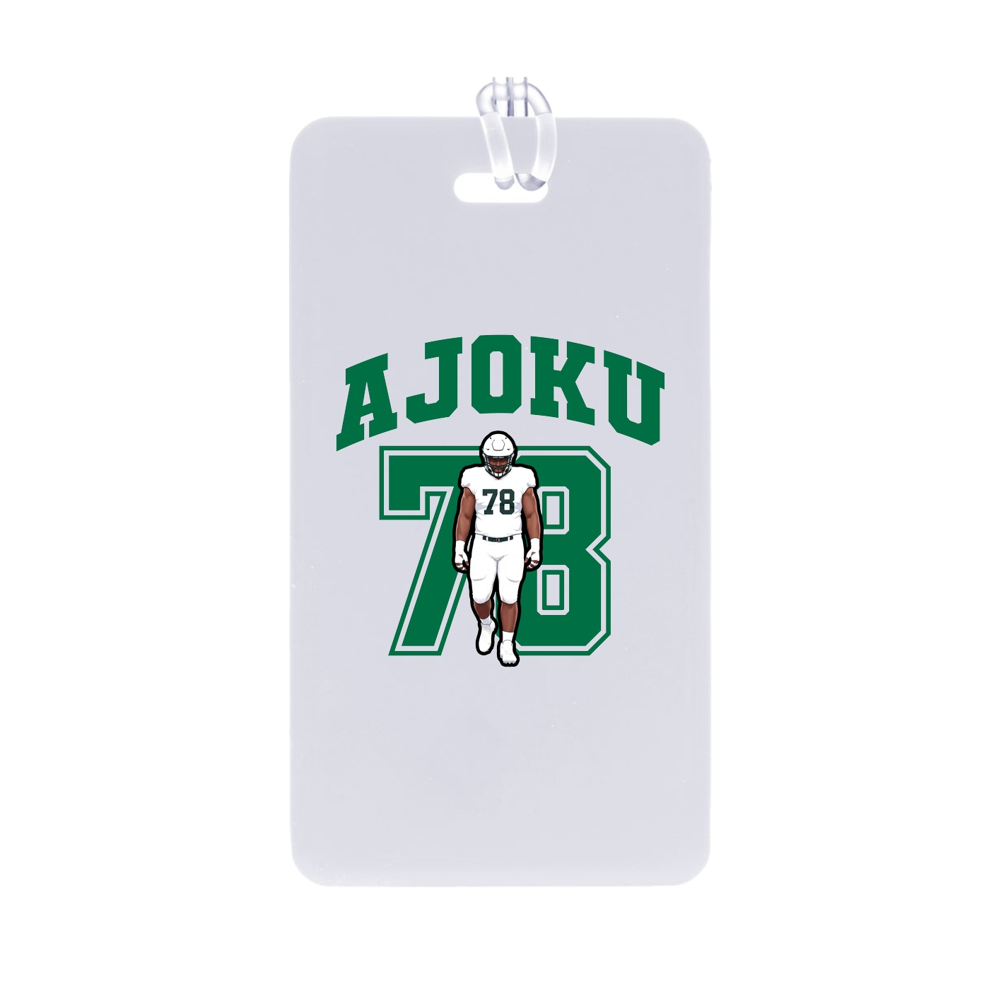 Bag Tag — Number in Classic