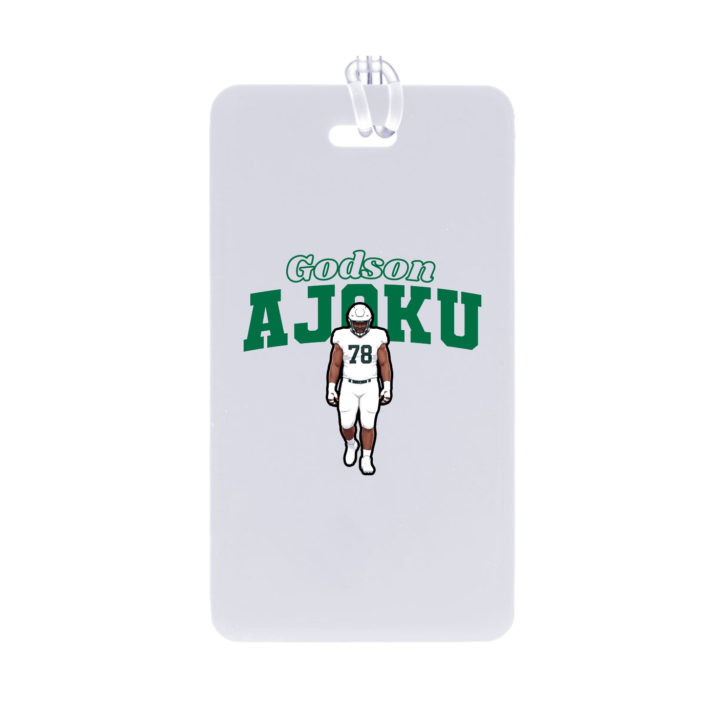 Bag Tag — Name Arch in Classic