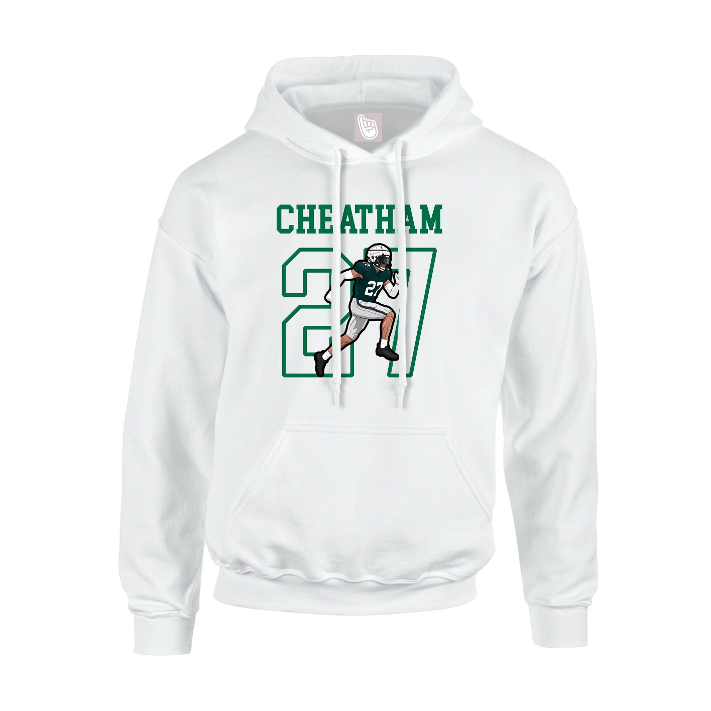 Youth Hoodie — Shirsey in White