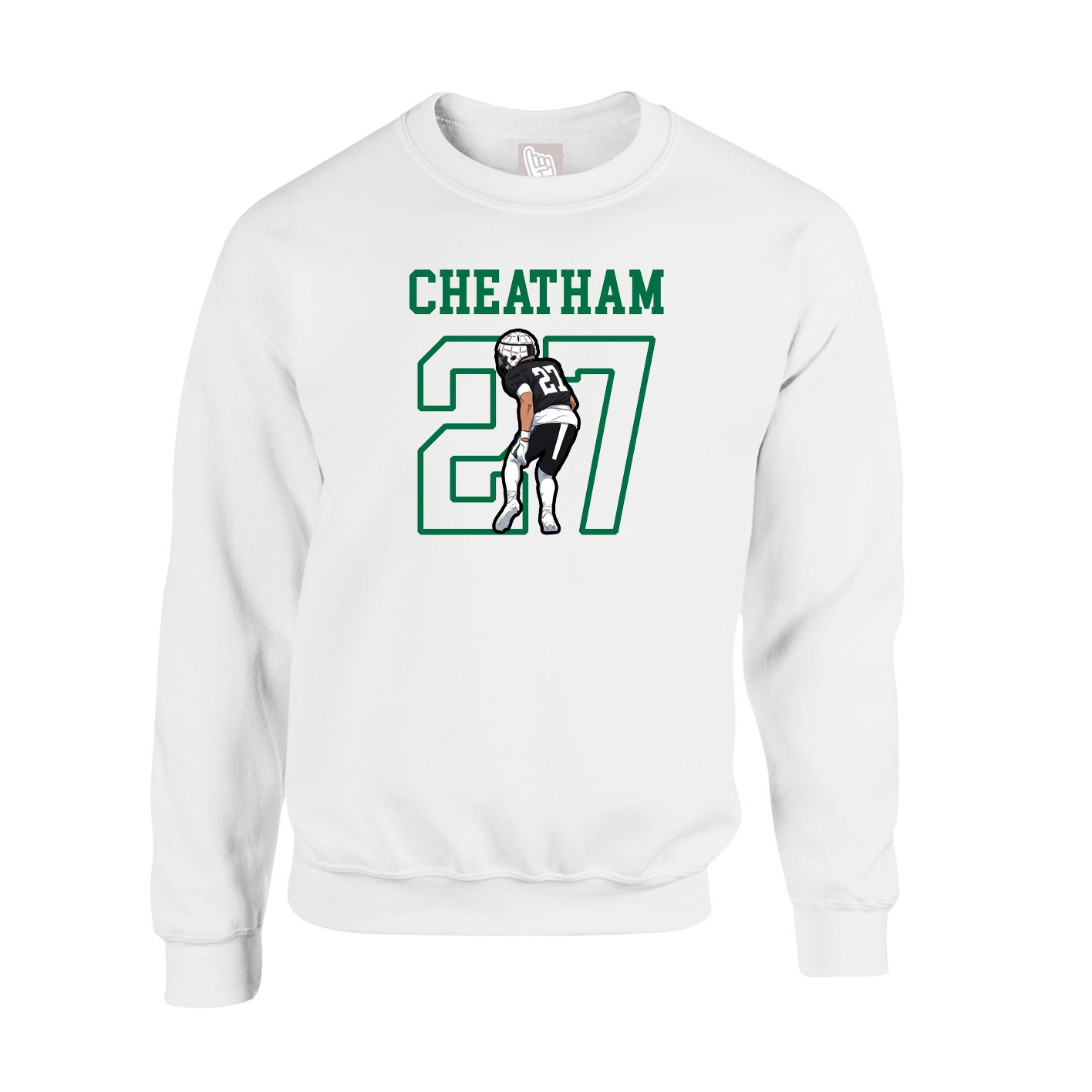 Fleece Crew — Shirsey in White