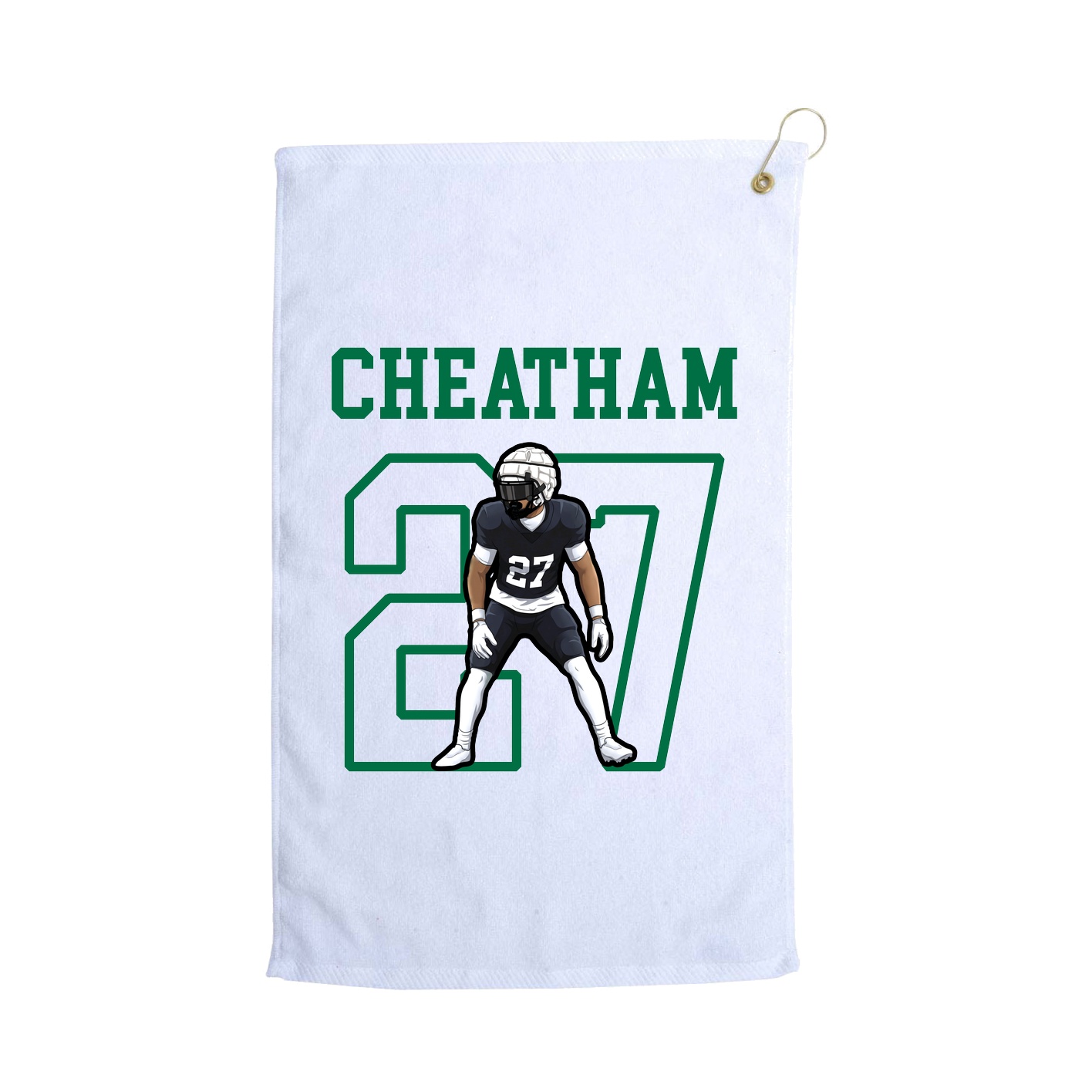 Golf Towel — Shirsey in White