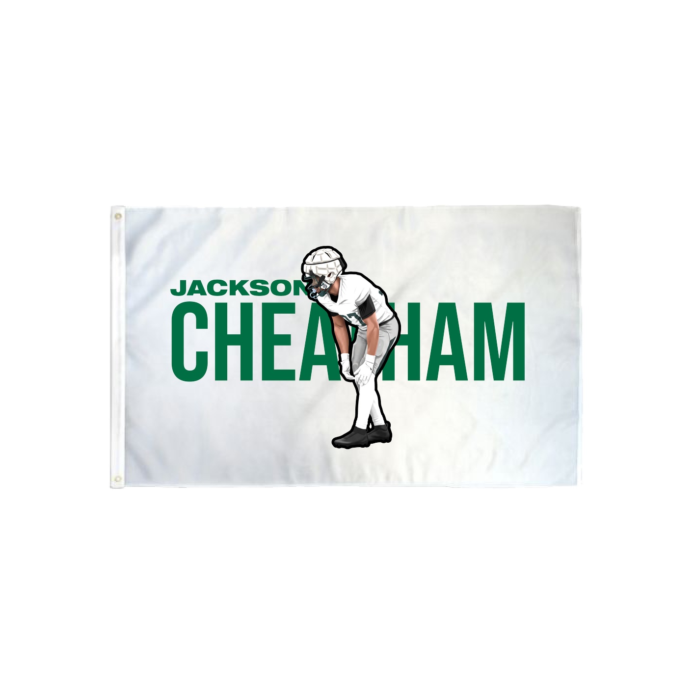 3x5 Flag — Player Name in Classic