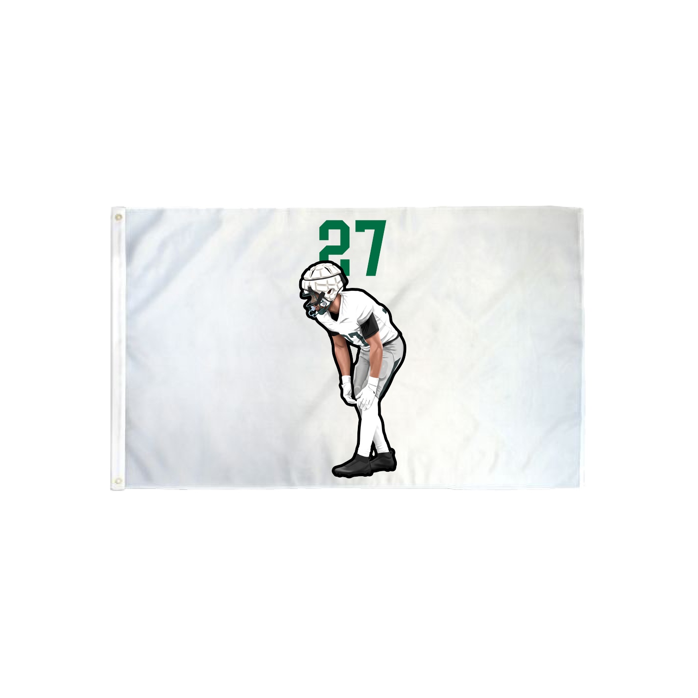 3x5 Flag — Number Top in Classic