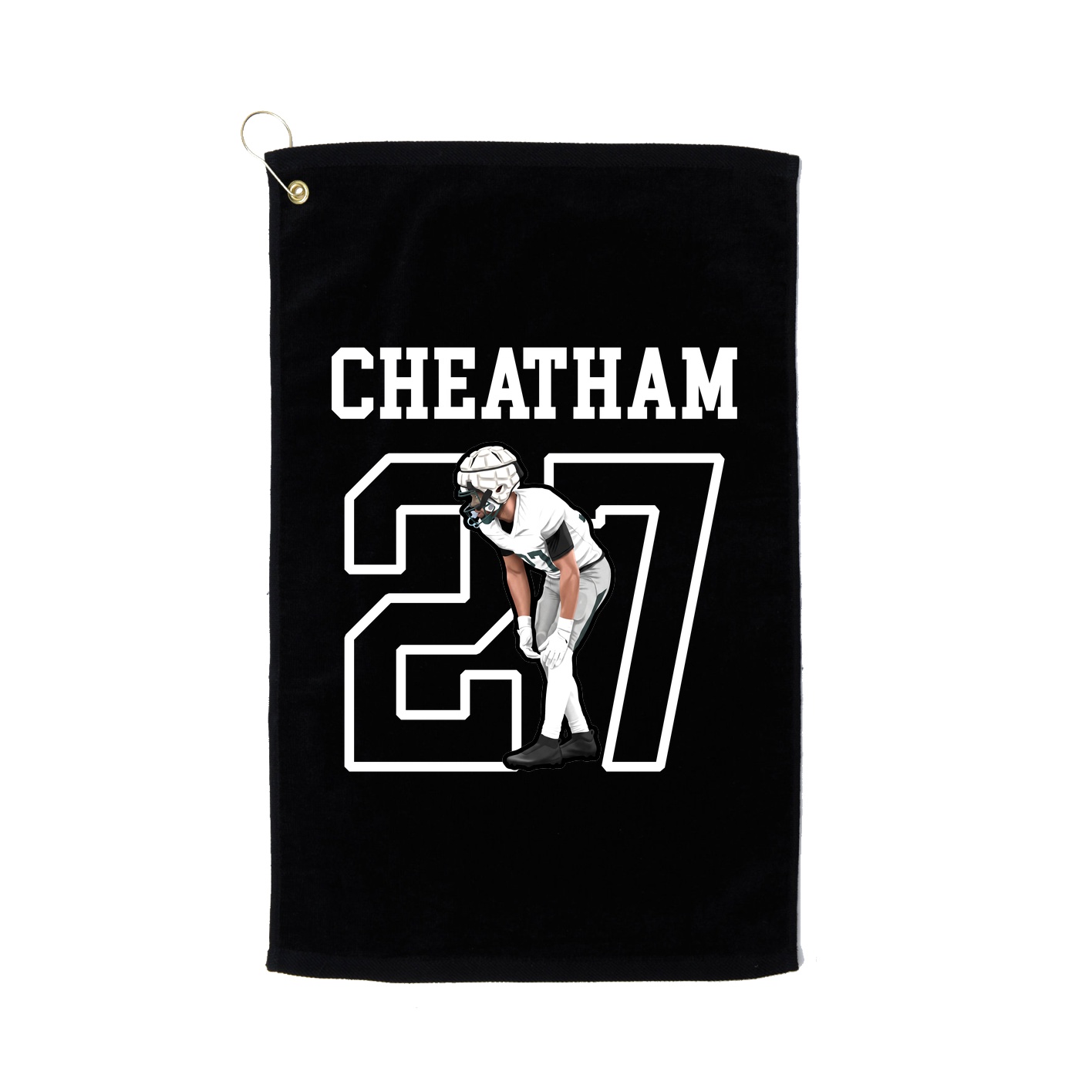 Golf Towel — Shirsey in Black