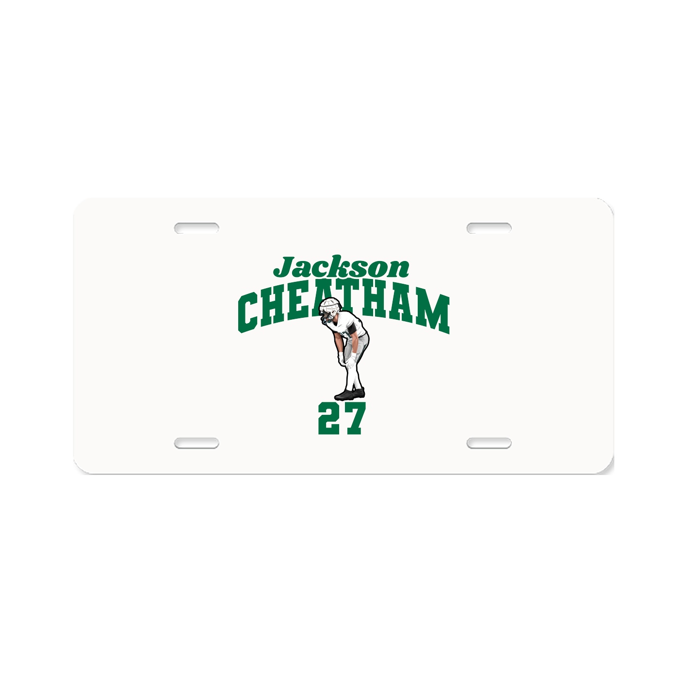 License Plate — Signature Arch in Classic