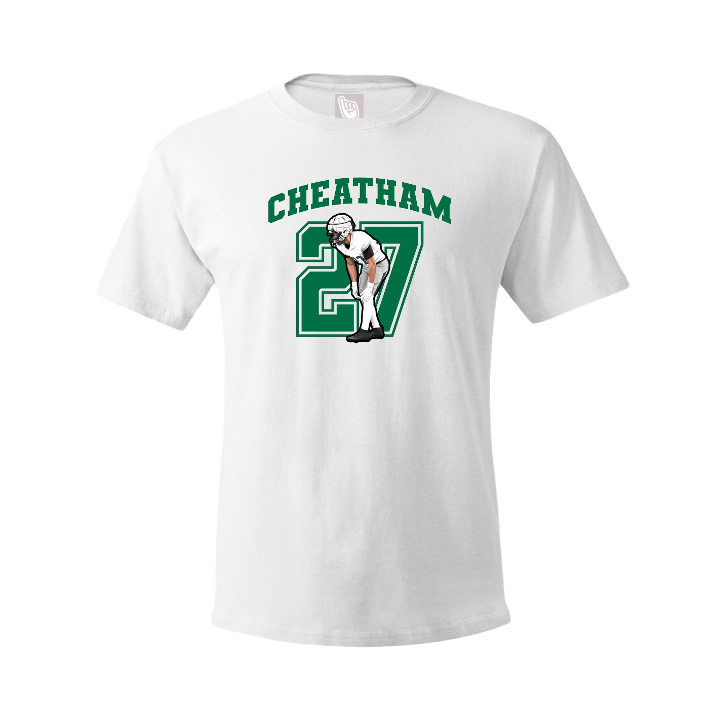 Tee — Number in White