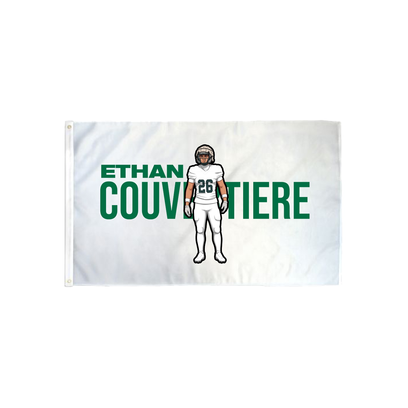 3x5 Flag — Player Name in Classic