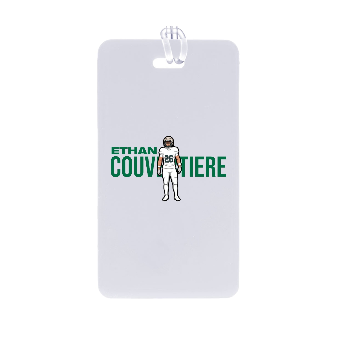 Bag Tag — Player Name in Classic
