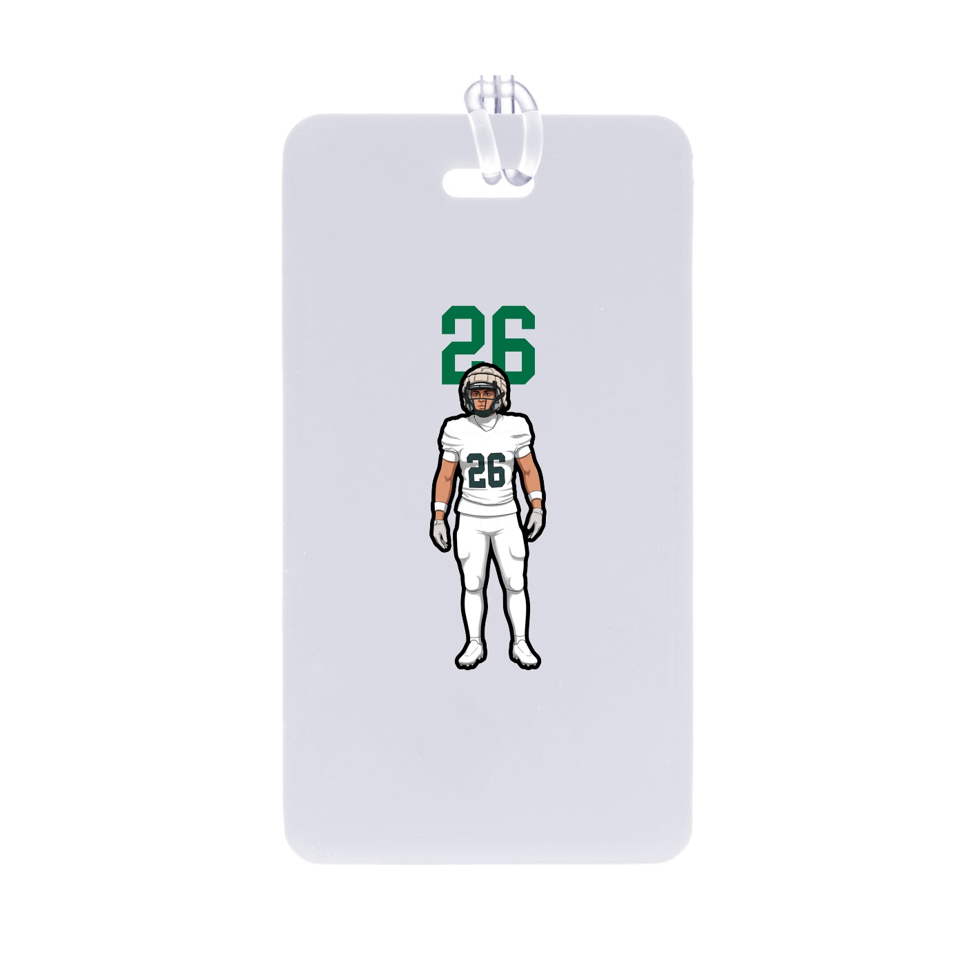 Bag Tag — Number Top in Classic