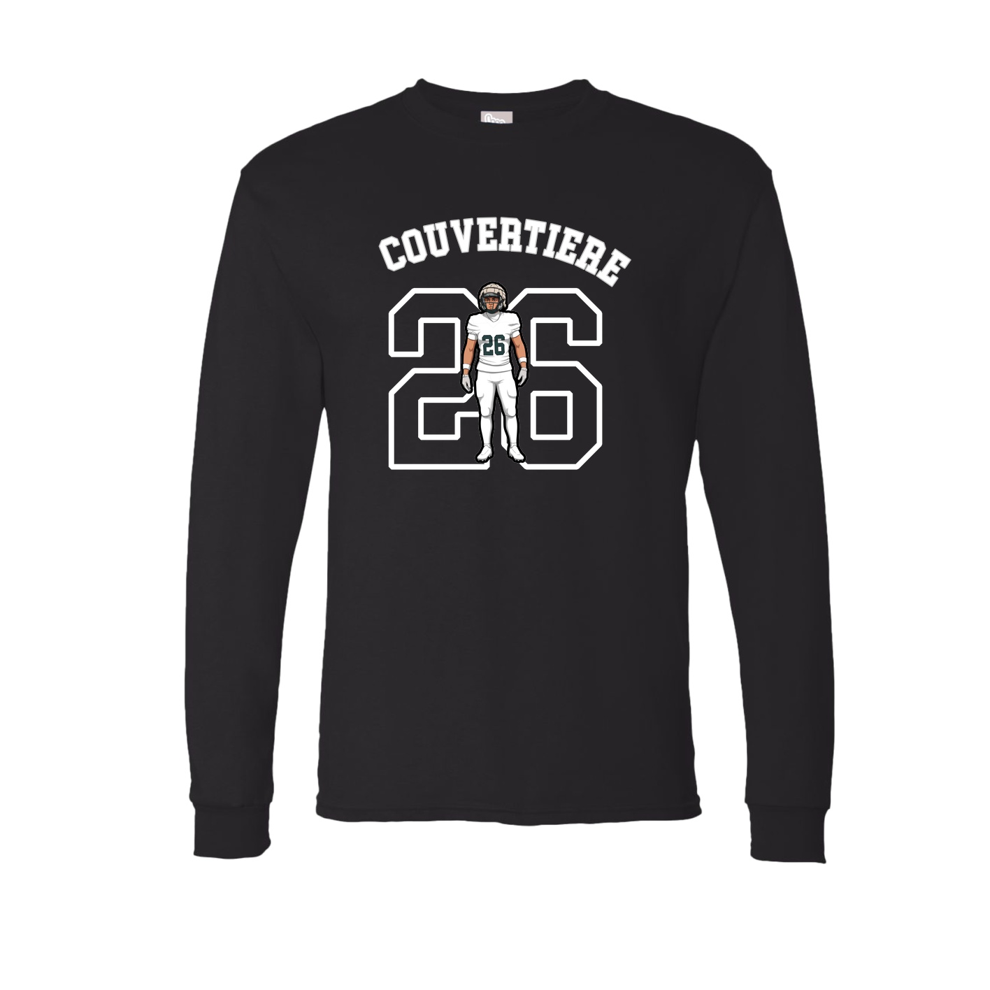 Long Sleeve Tee — Shirsey Arch in Black