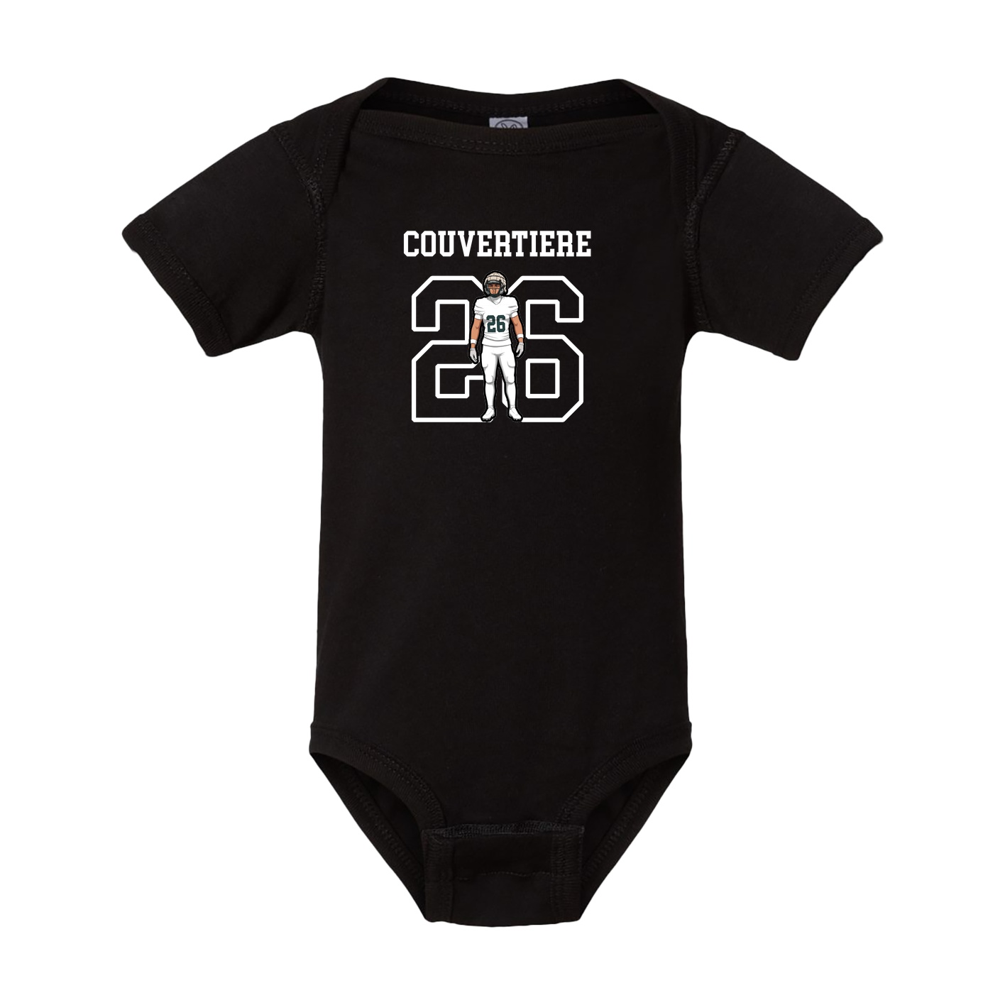 Baby Onesie — Shirsey in Black